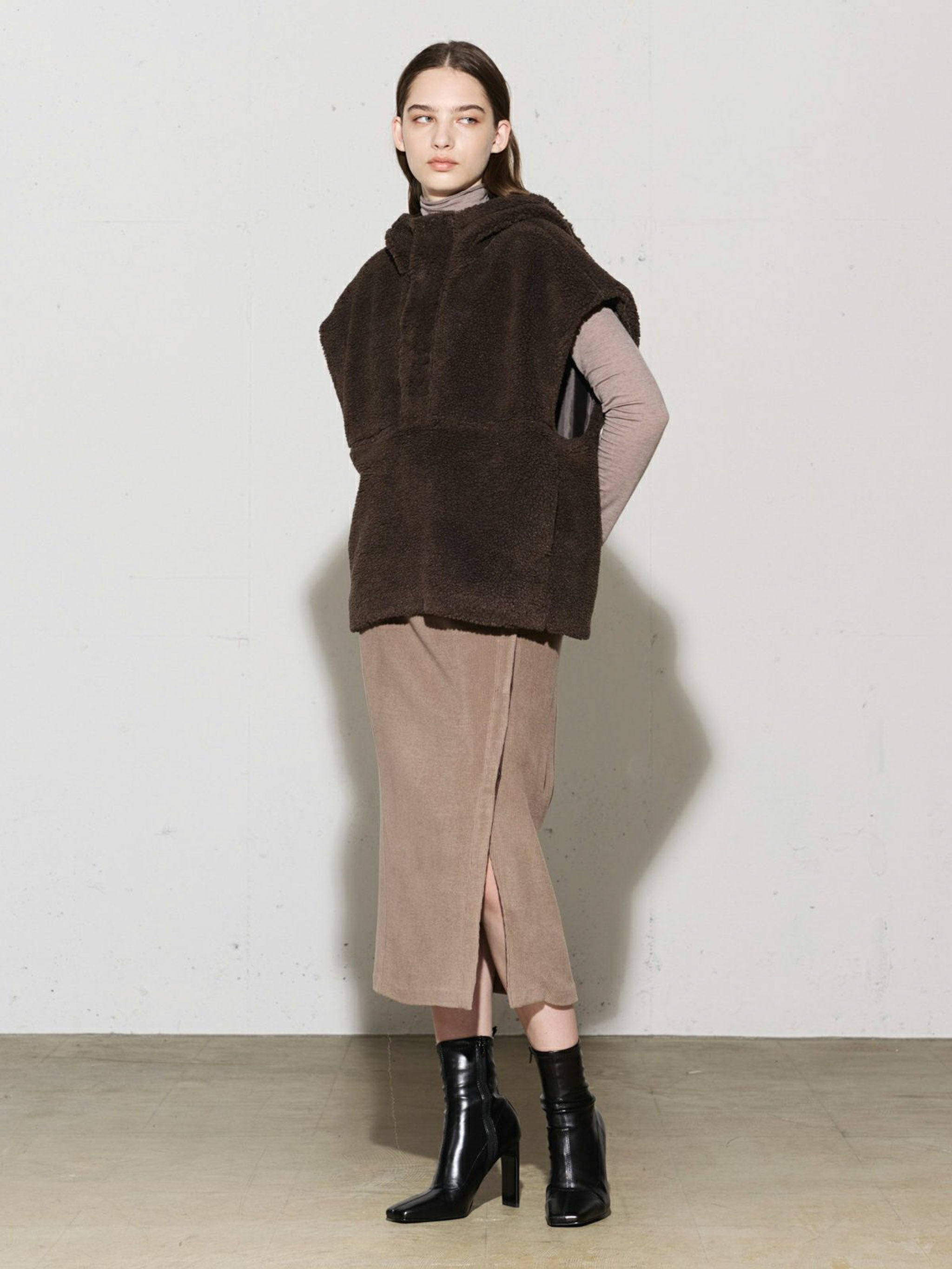 リブタイトスカート