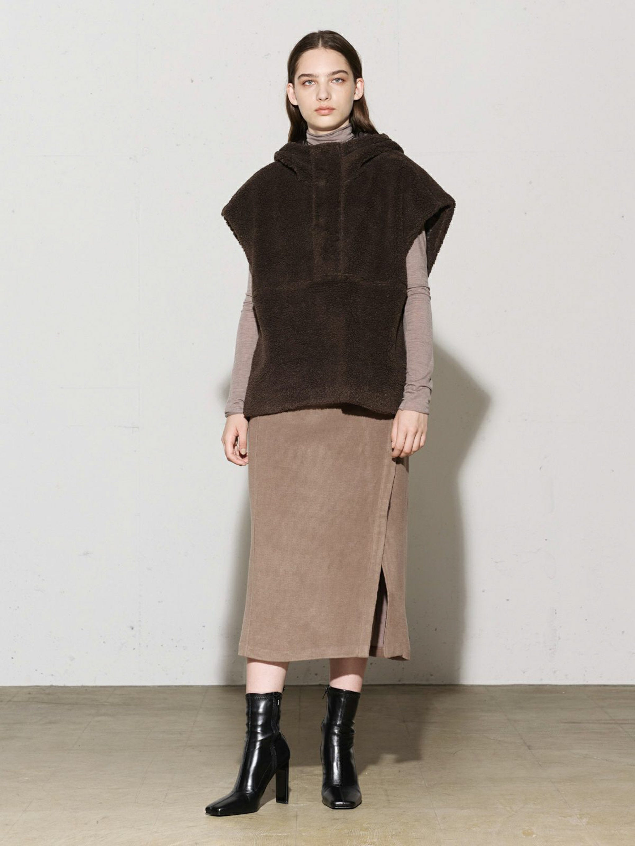 リブタイトスカート