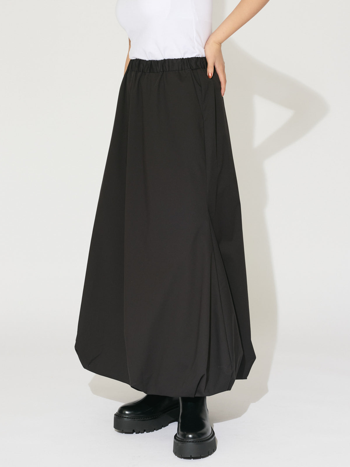 ロングバルーンスカート