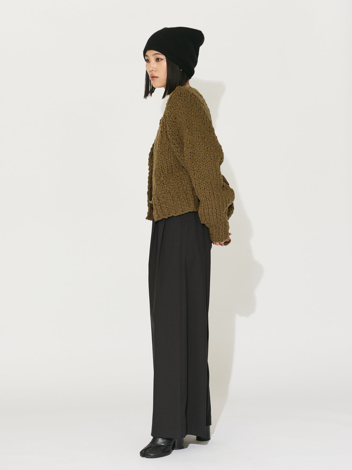 high waist wide pants