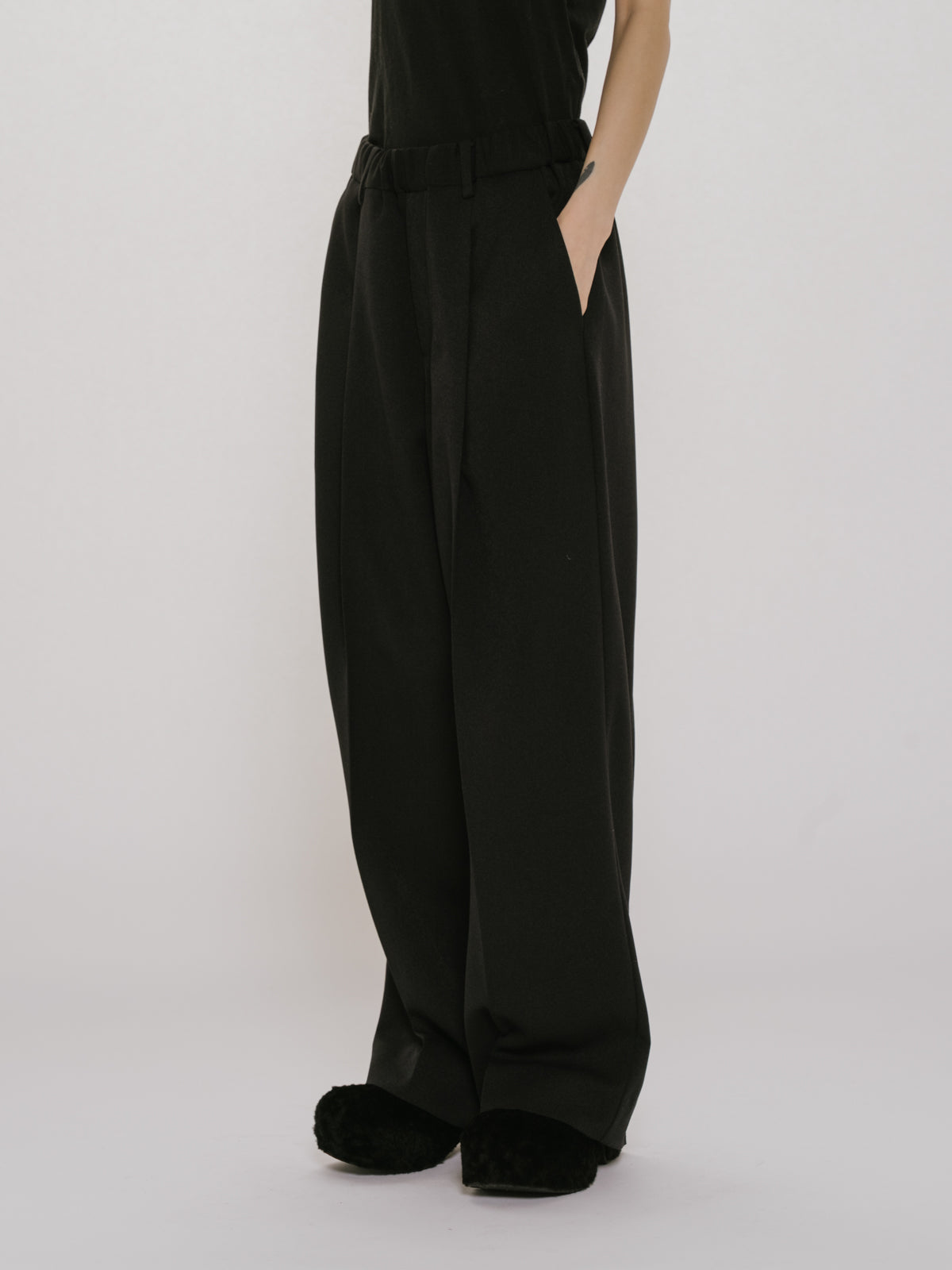 straight easy pants