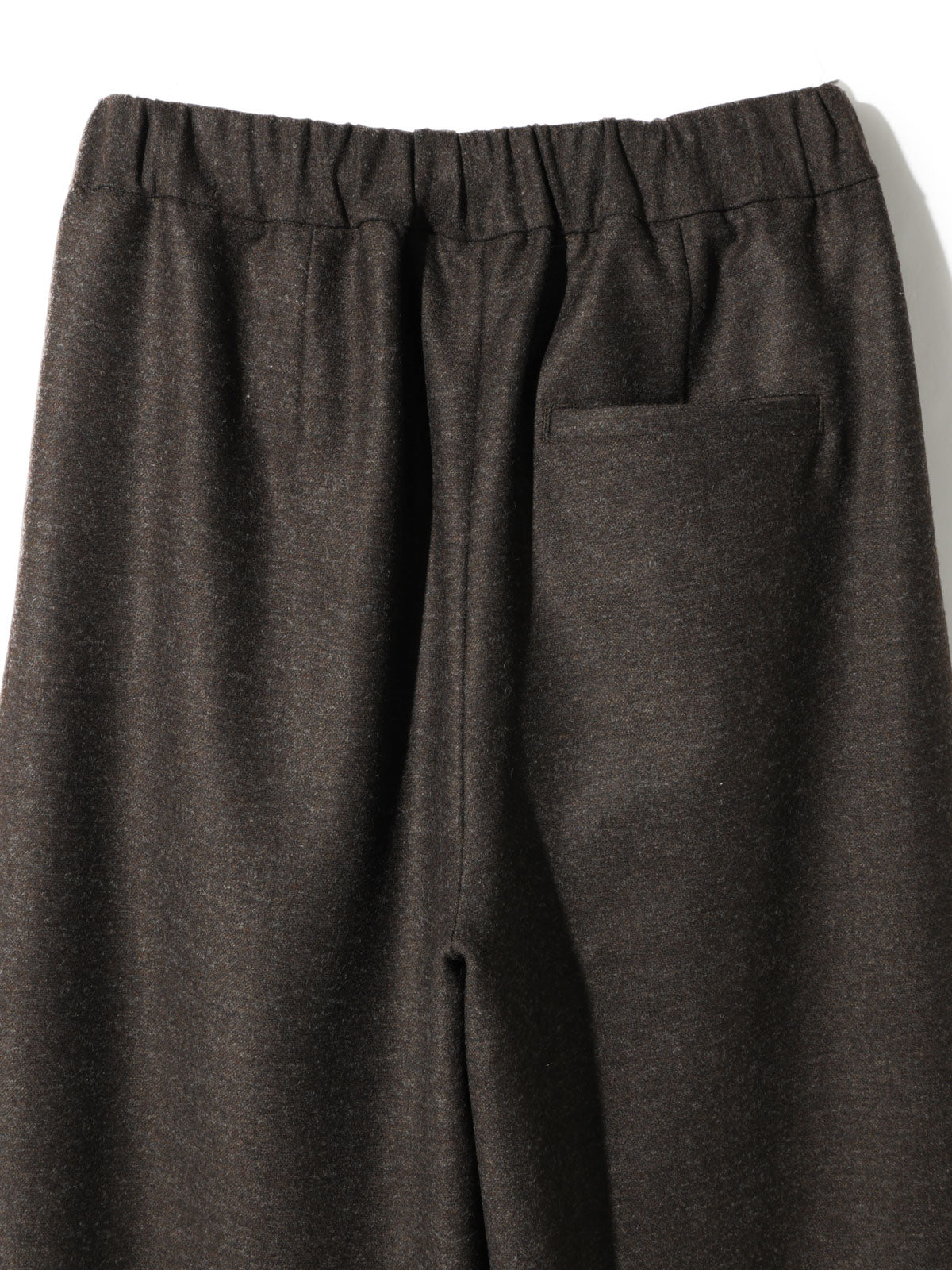 wool blend wide easy pants