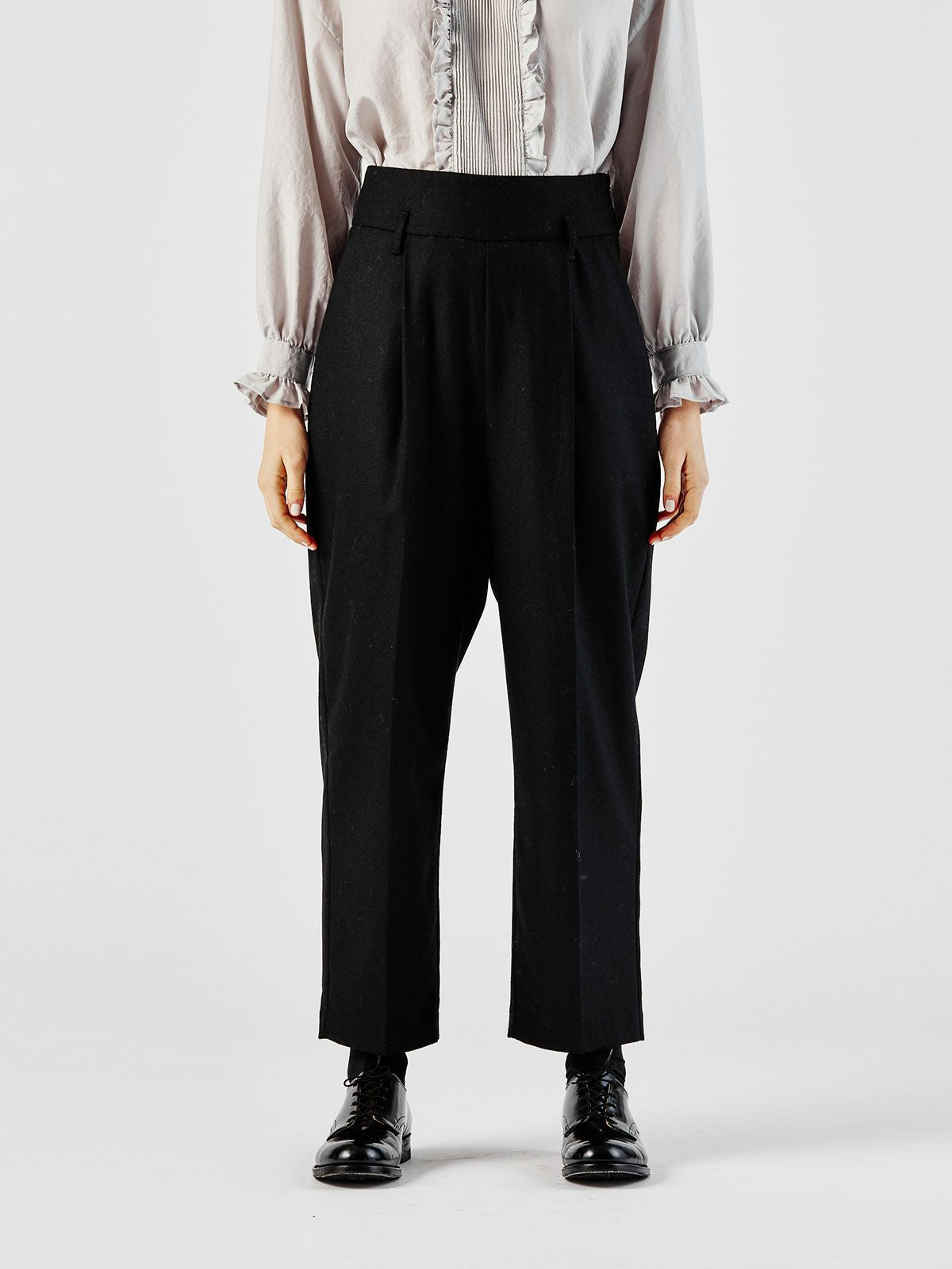 ハイウエストコクーンパンツ(3-1666)