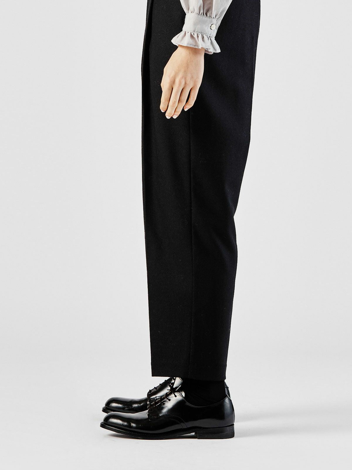 ハイウエストコクーンパンツ(3-1666)