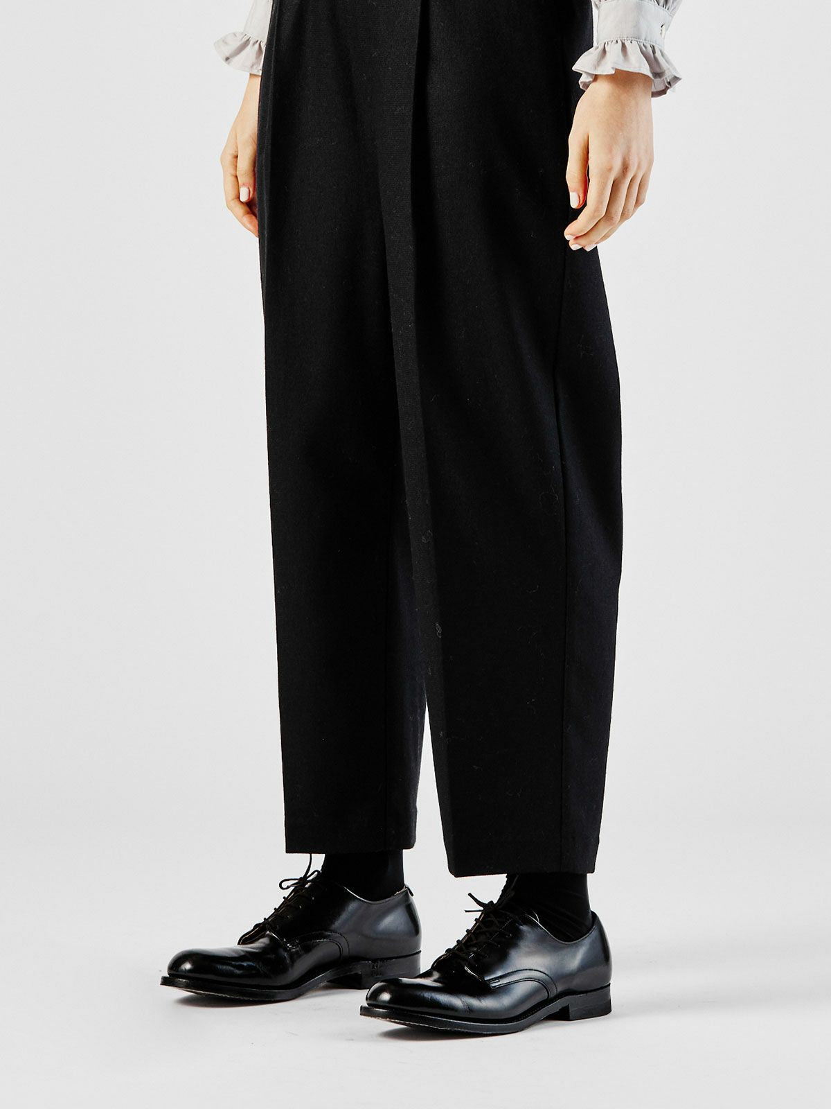 ハイウエストコクーンパンツ(3-1666)