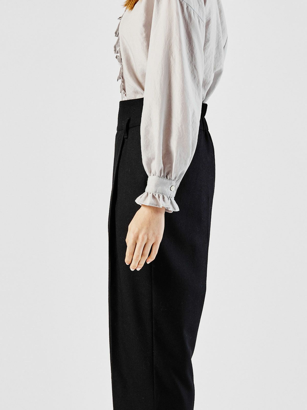 ハイウエストコクーンパンツ(3-1666)