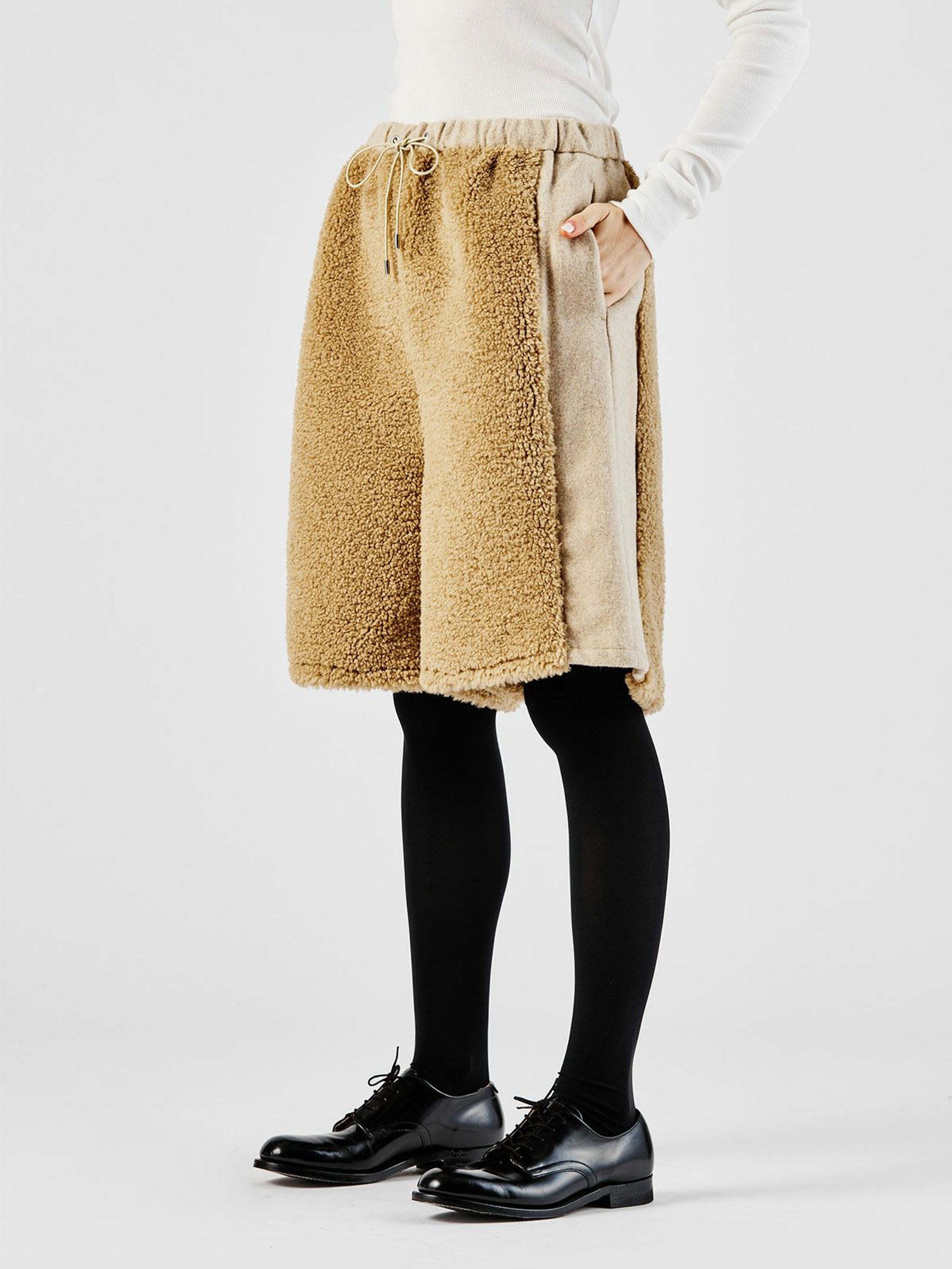 ECOファーイージーショートパンツ(3-1353)