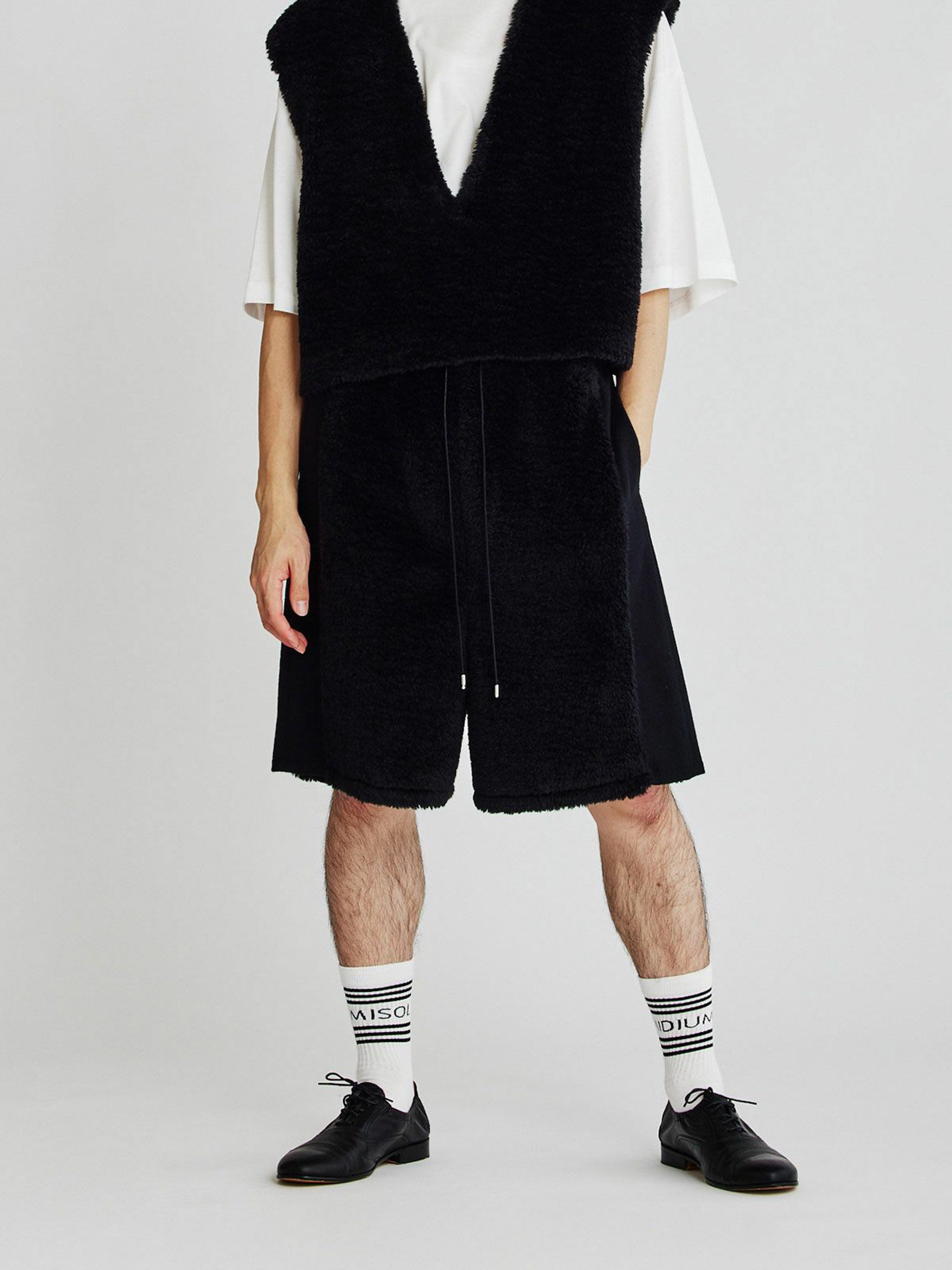 ECOファーイージーショートパンツ(3-1353)