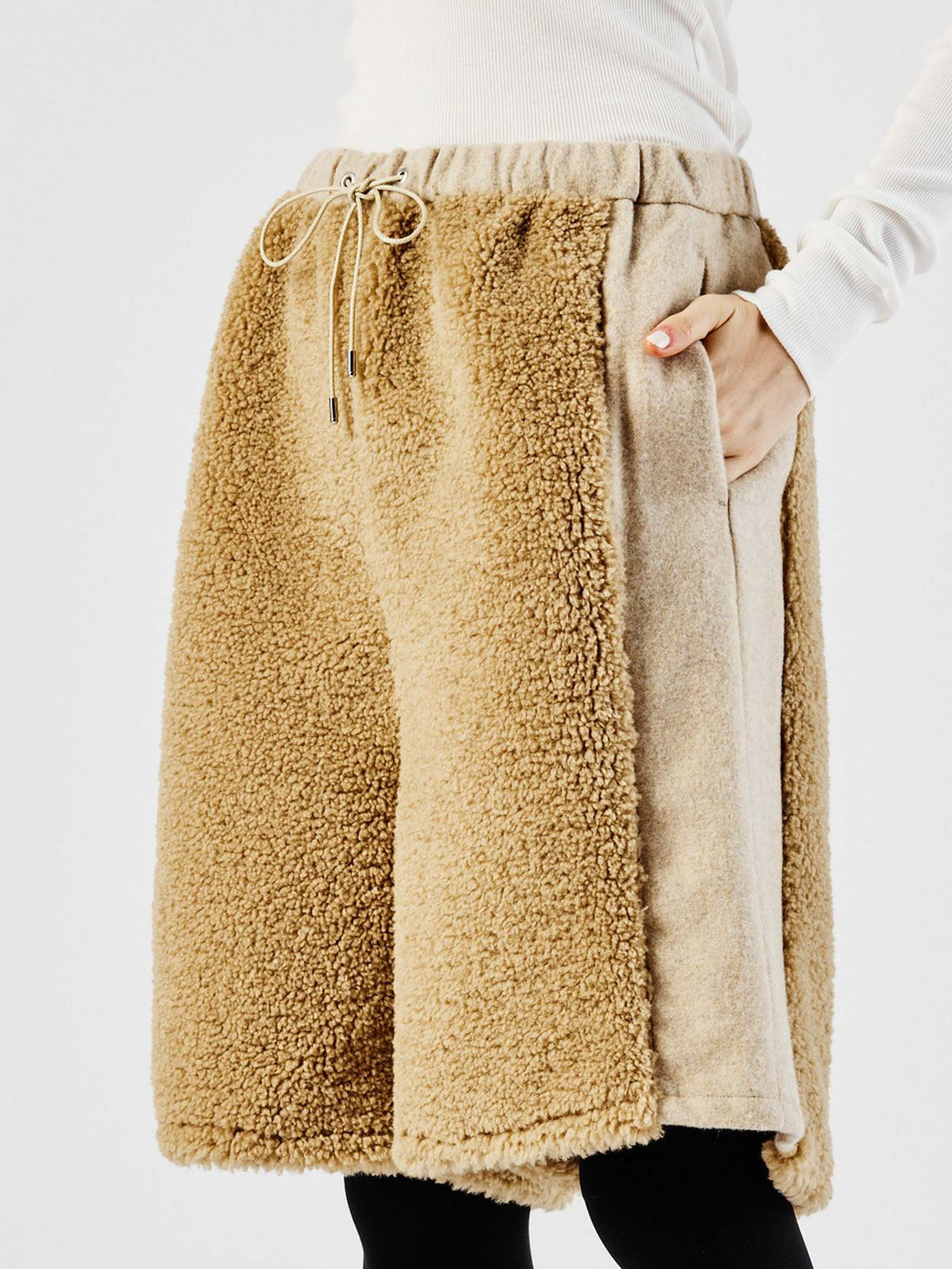 ECOファーイージーショートパンツ(3-1353)