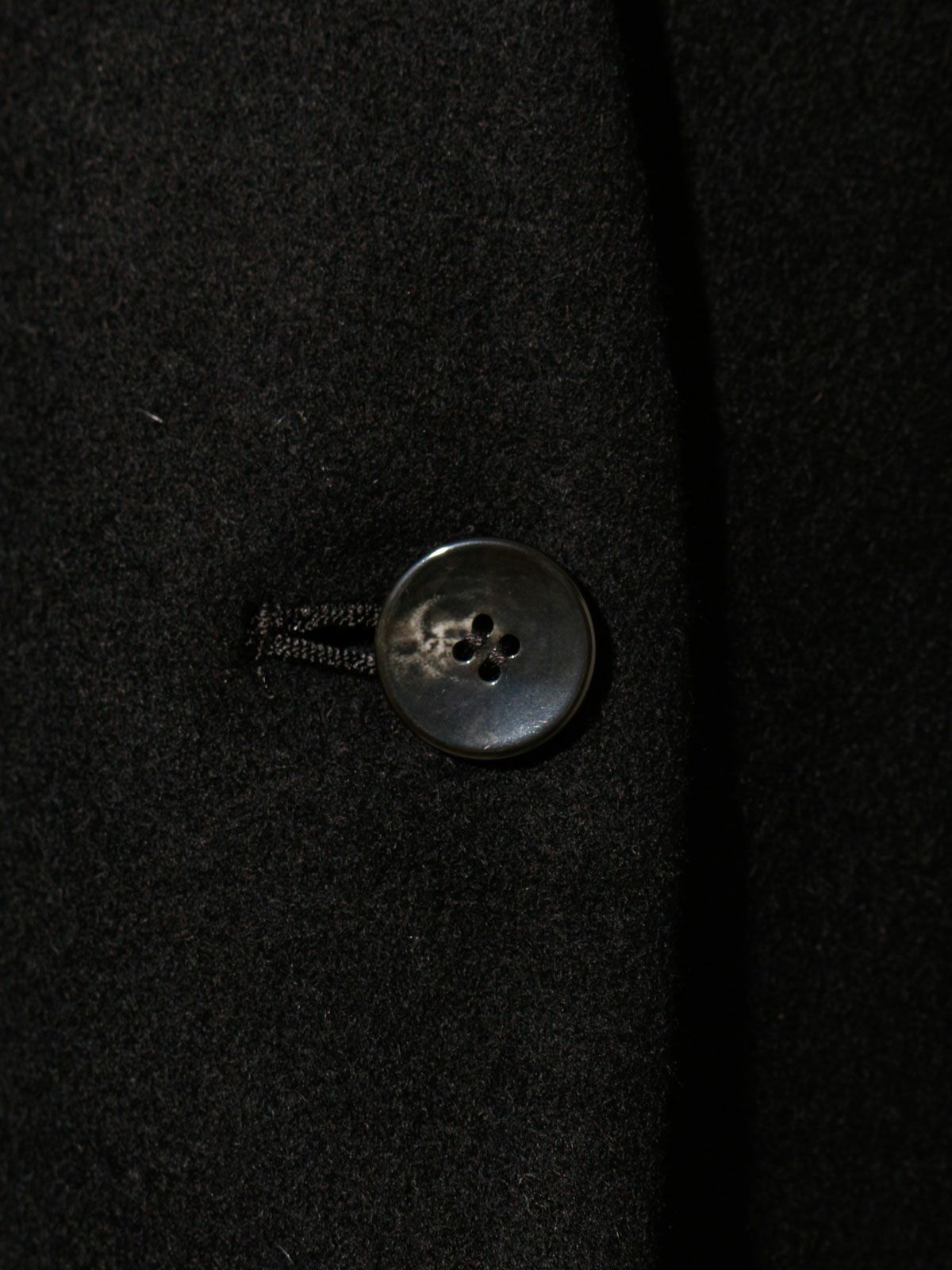 ノーカラーロングコート(3-1143)