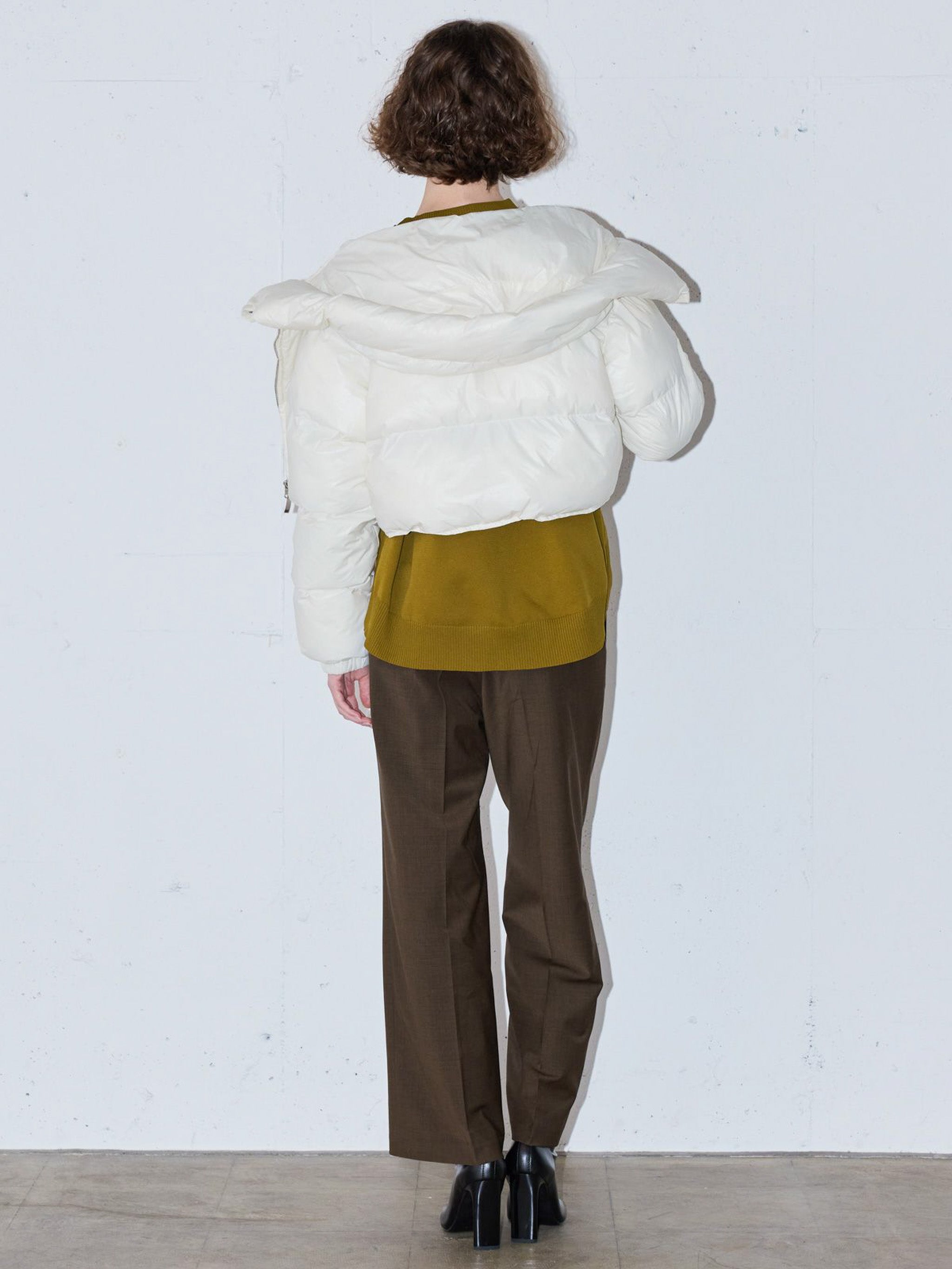 フーデッドパディングブルゾン(3-1228)