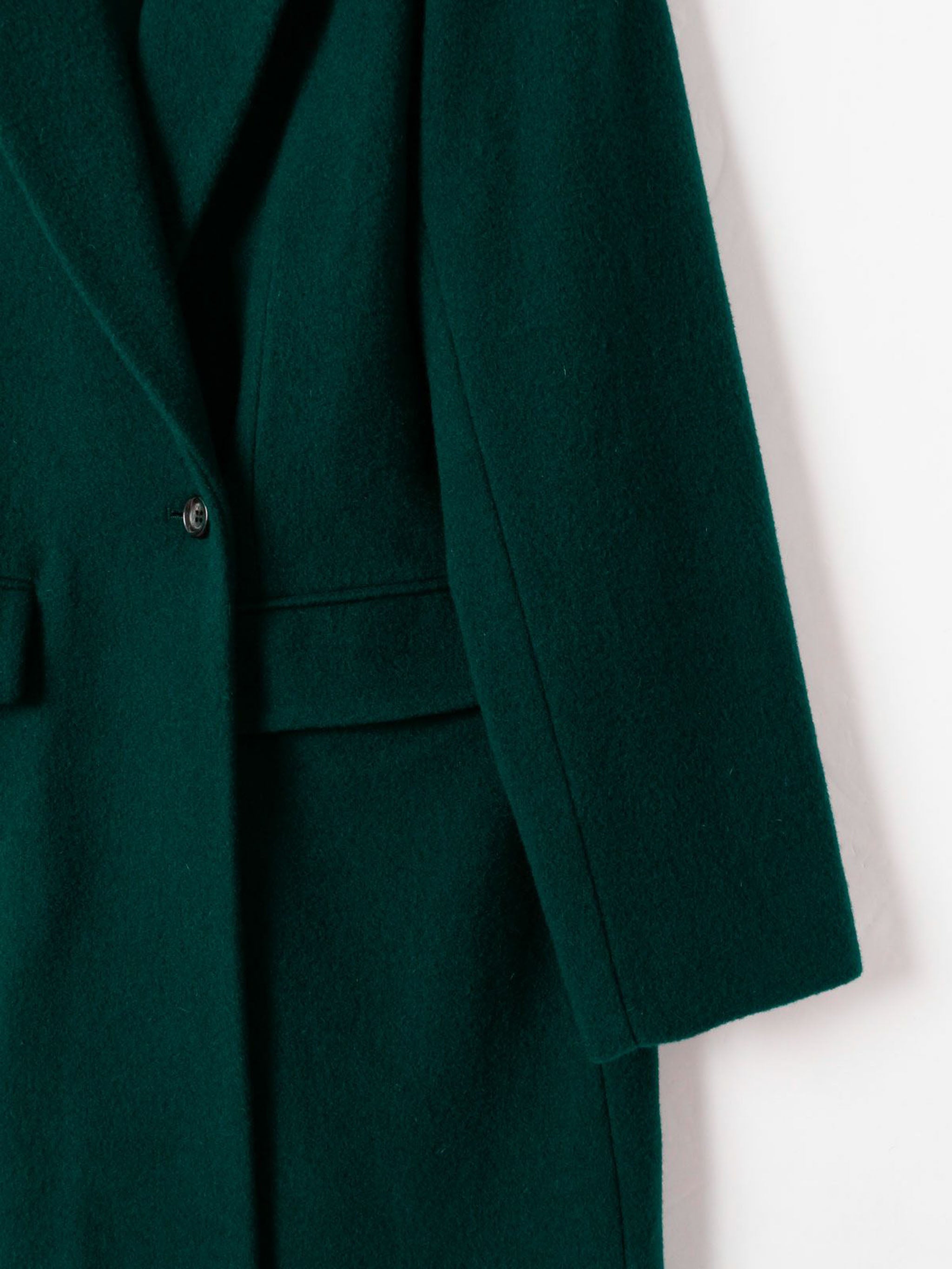 ピークドラペルロングコート(3-1146)