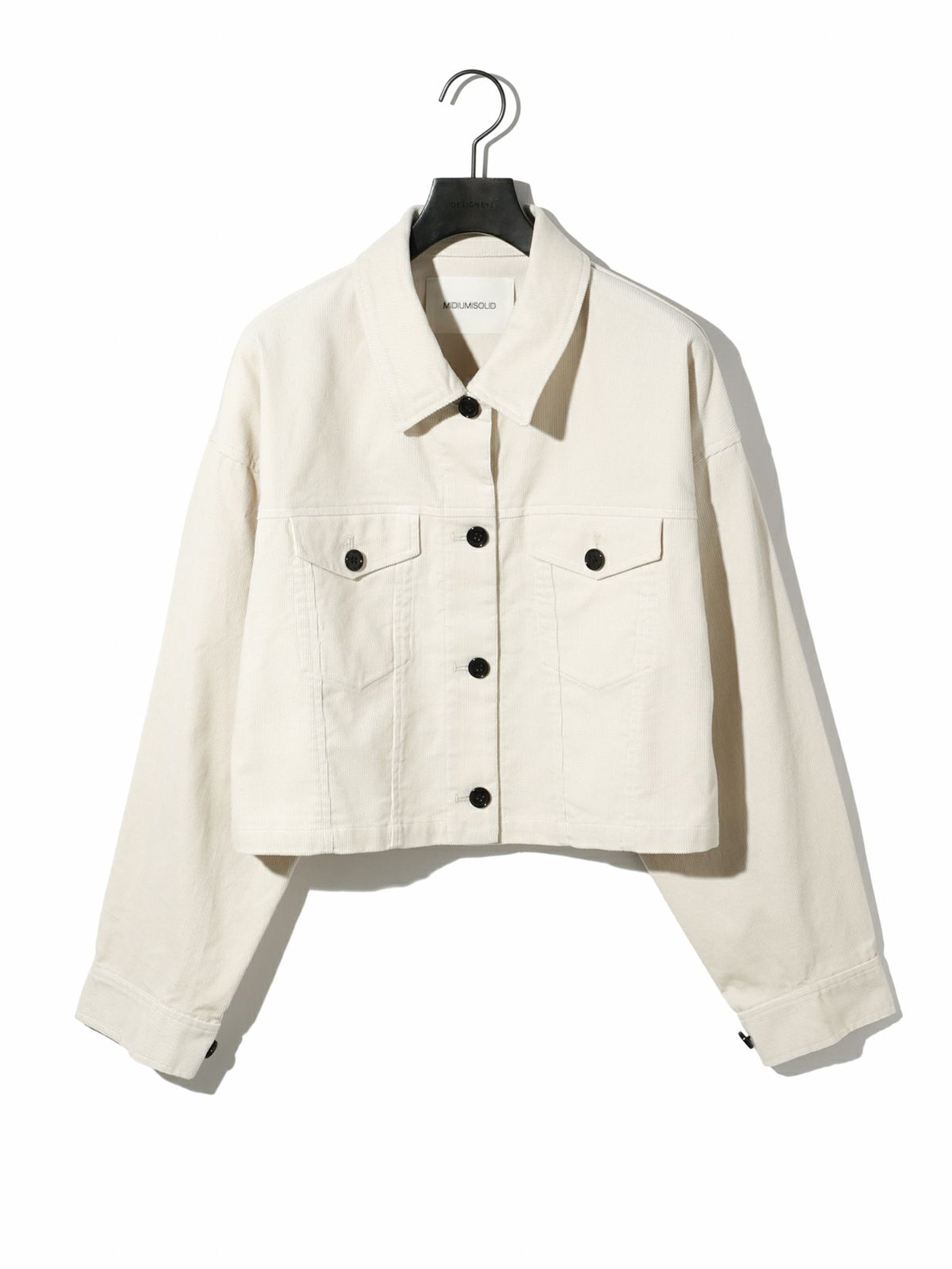 コーデュロイショートジャケット