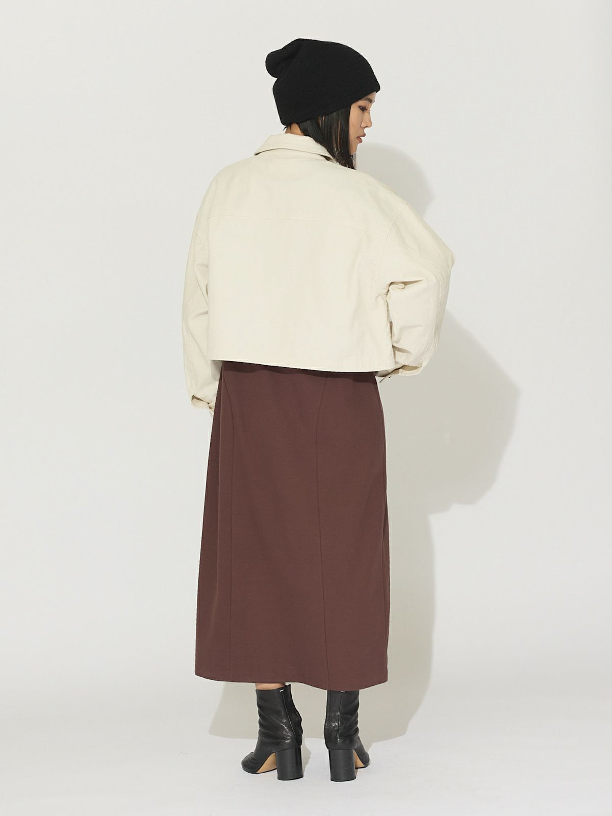 コーデュロイショートジャケット