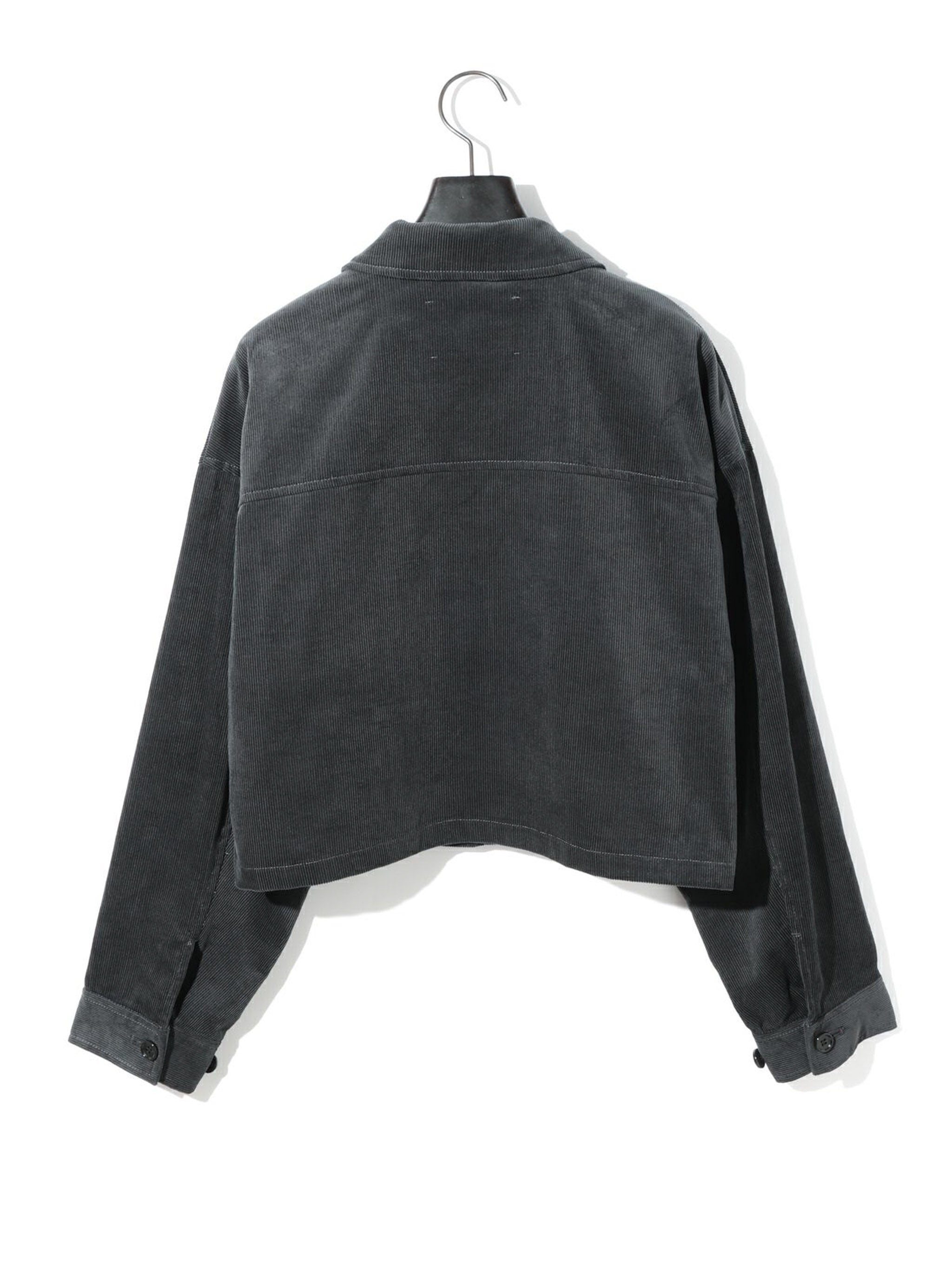 コーデュロイショートジャケット