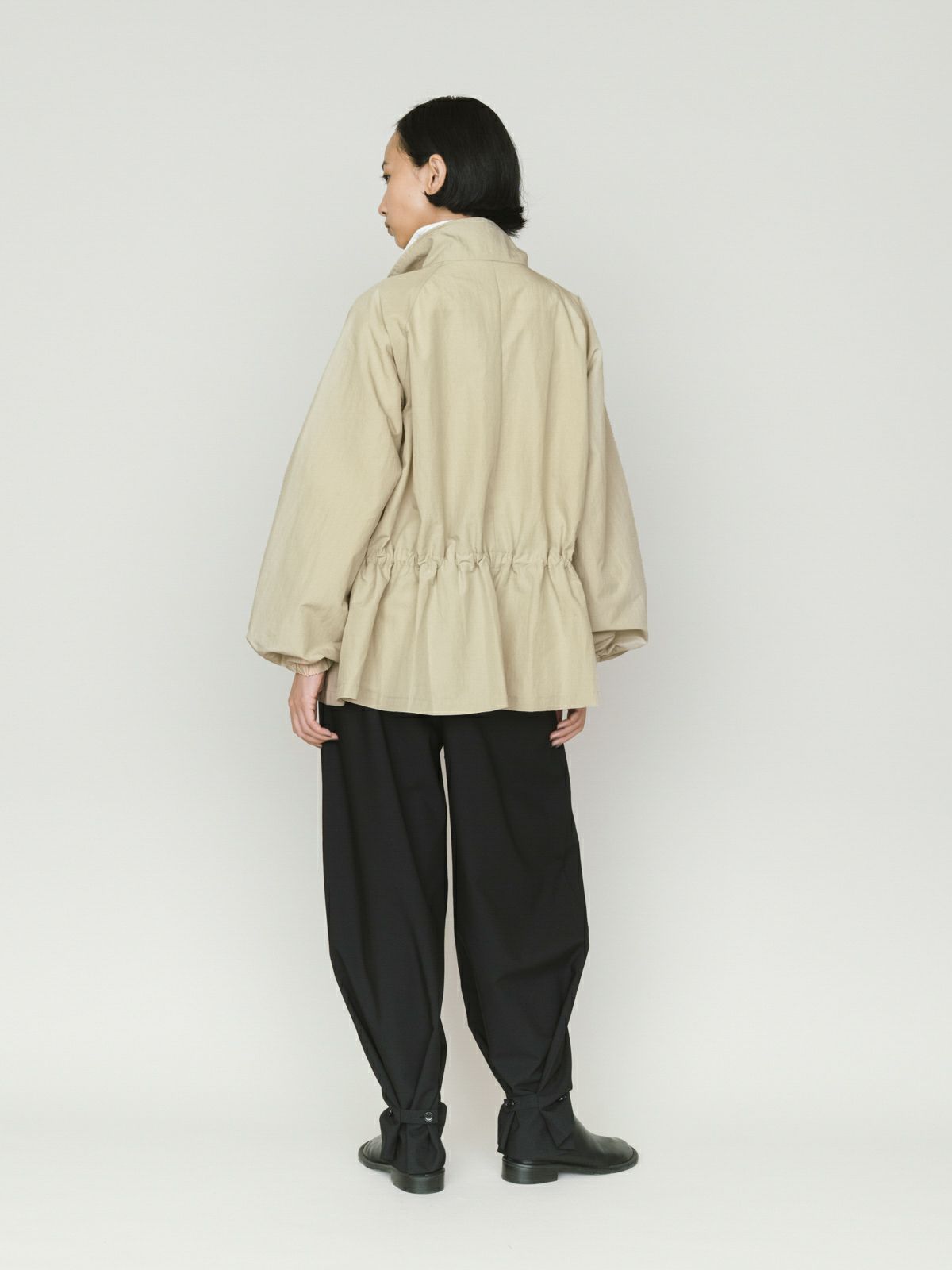 tent line zip blouson