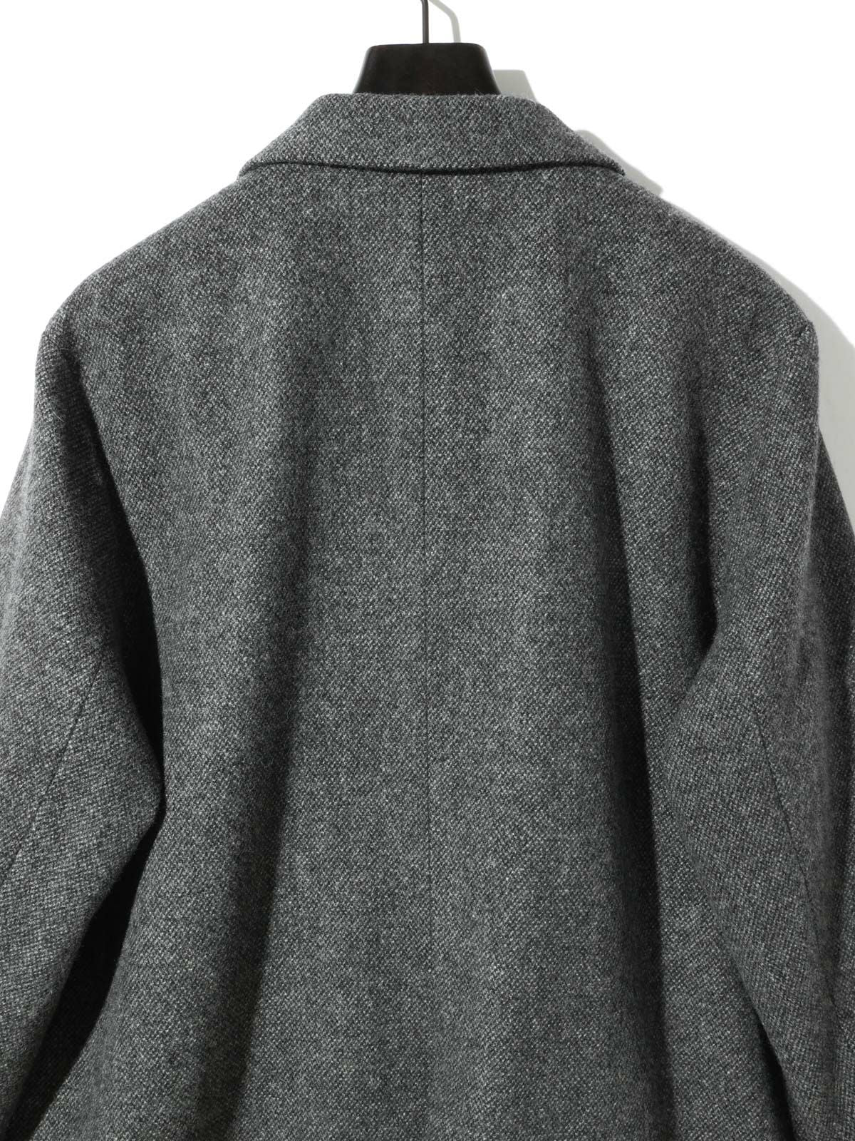 double breasted tweed jacket