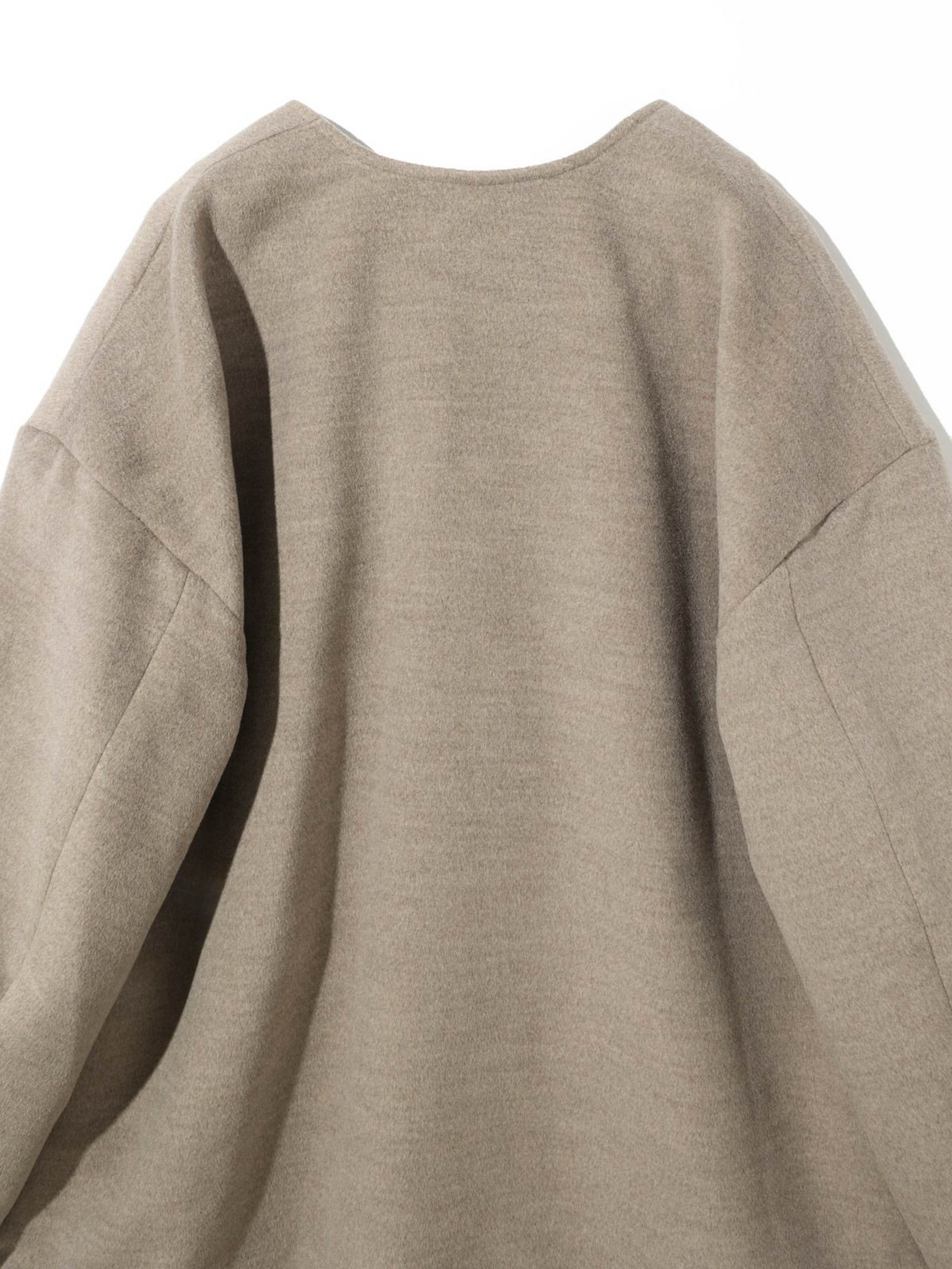 カーディガンライクコート