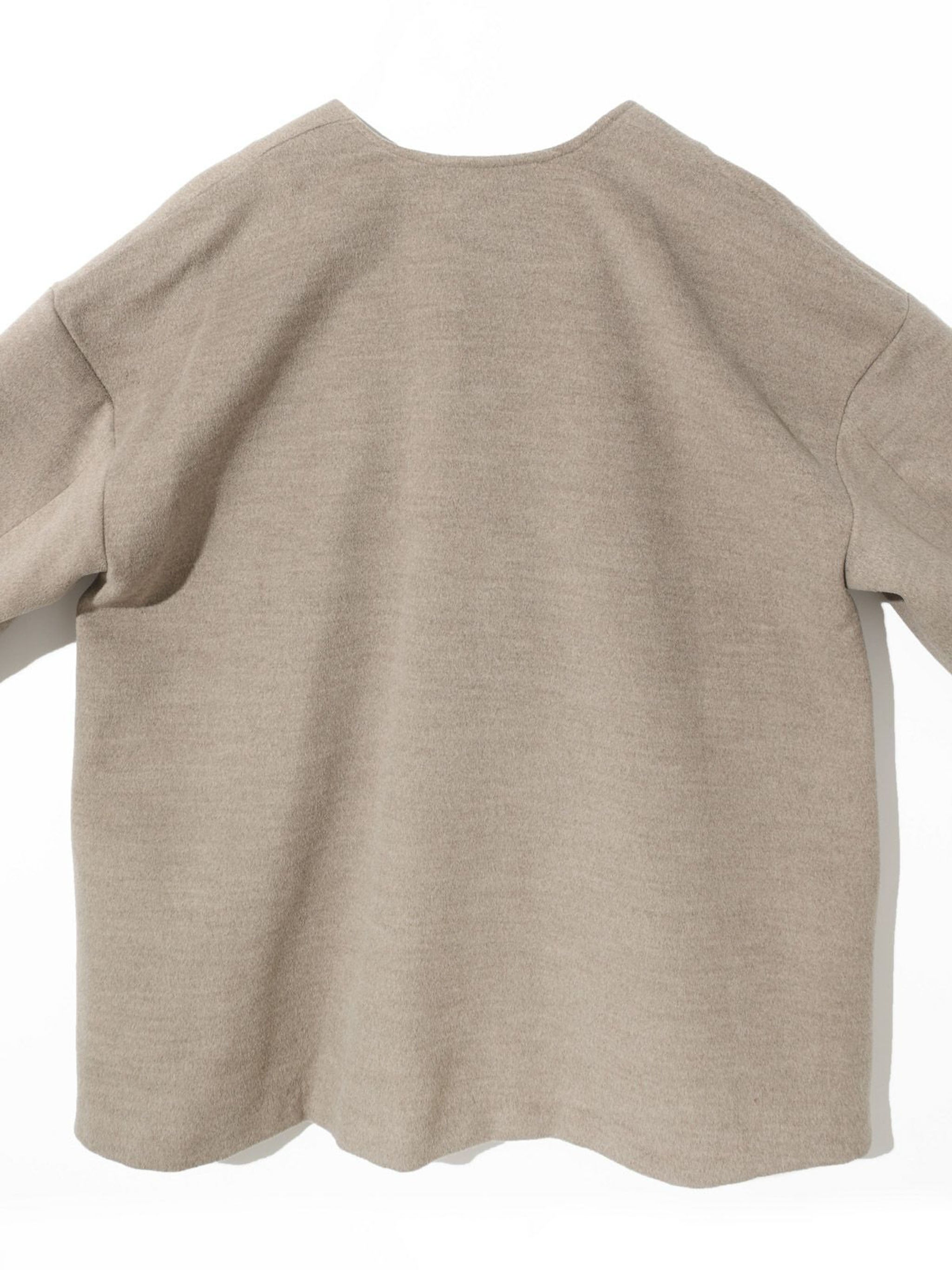 カーディガンライクコート