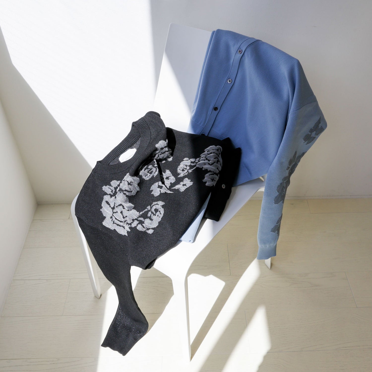 NEW ITEMS : flower jacquard series