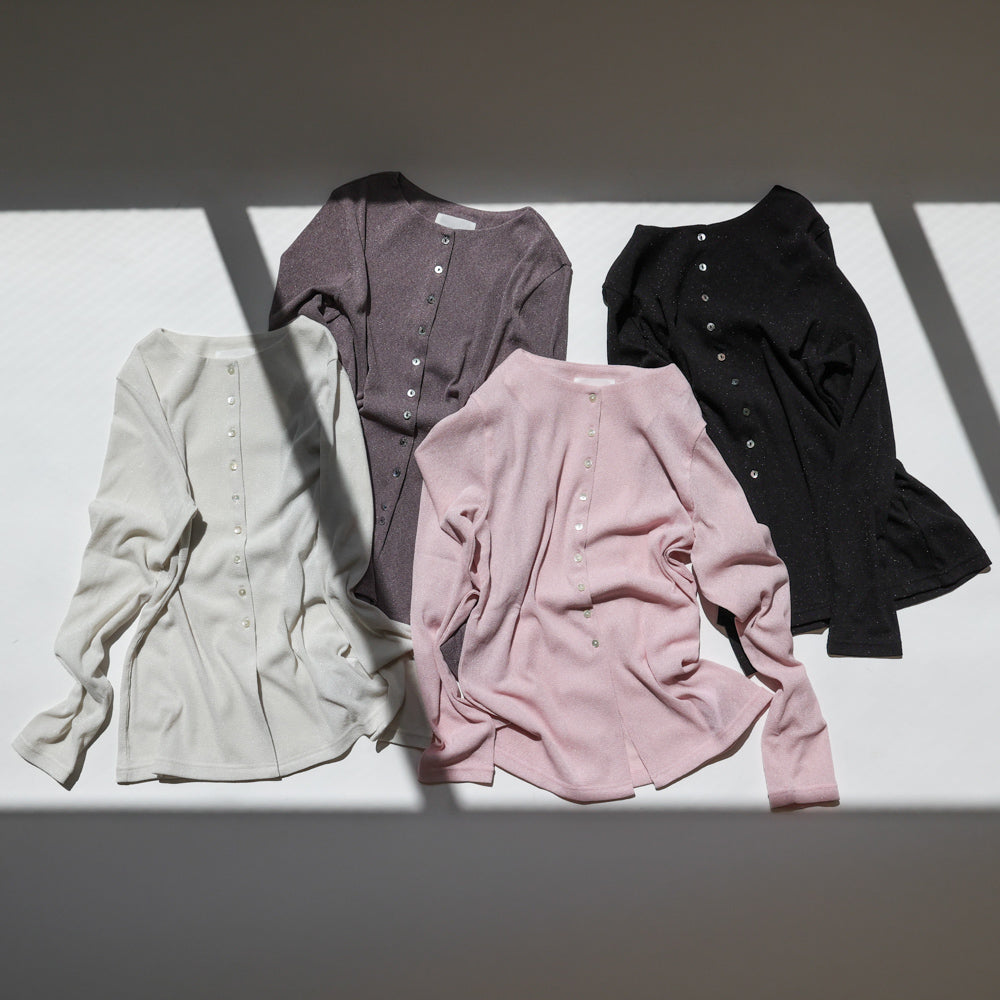 new items : crew neck long cardigan