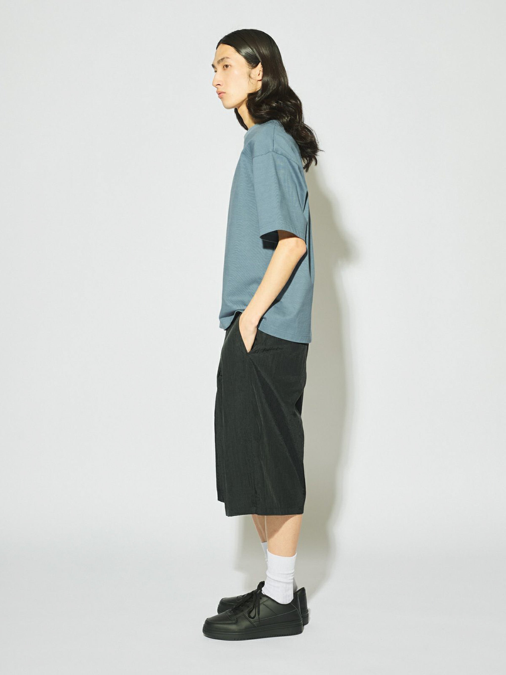 Men’s ハーフスリーブベーシックプルオーバー