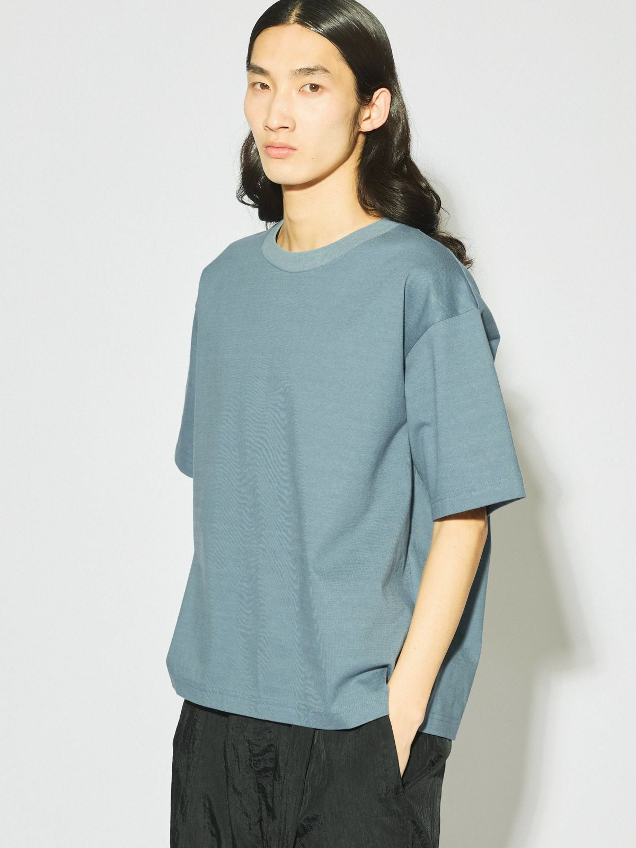 Men’s ハーフスリーブベーシックプルオーバー