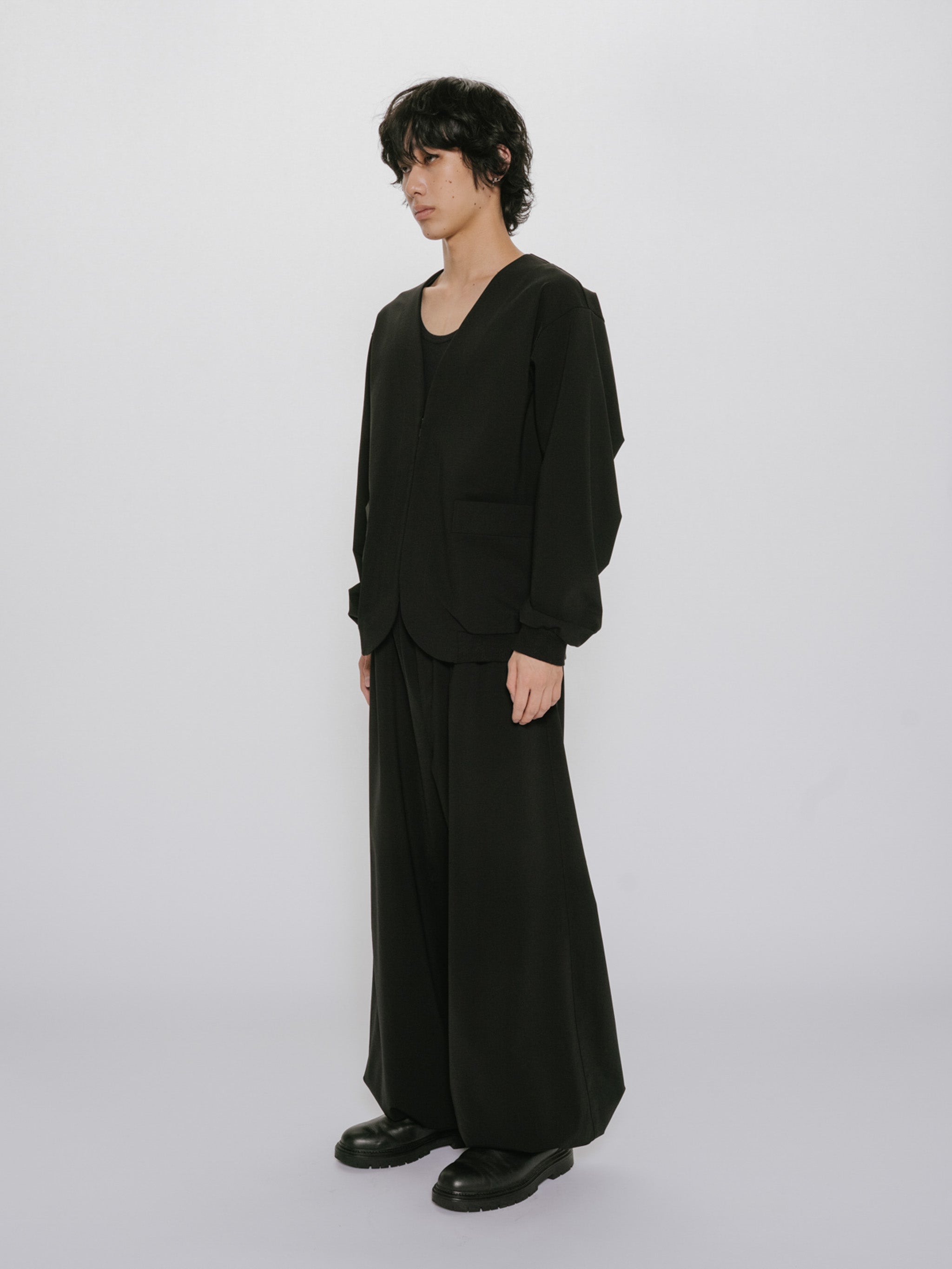 compression zip cardigan