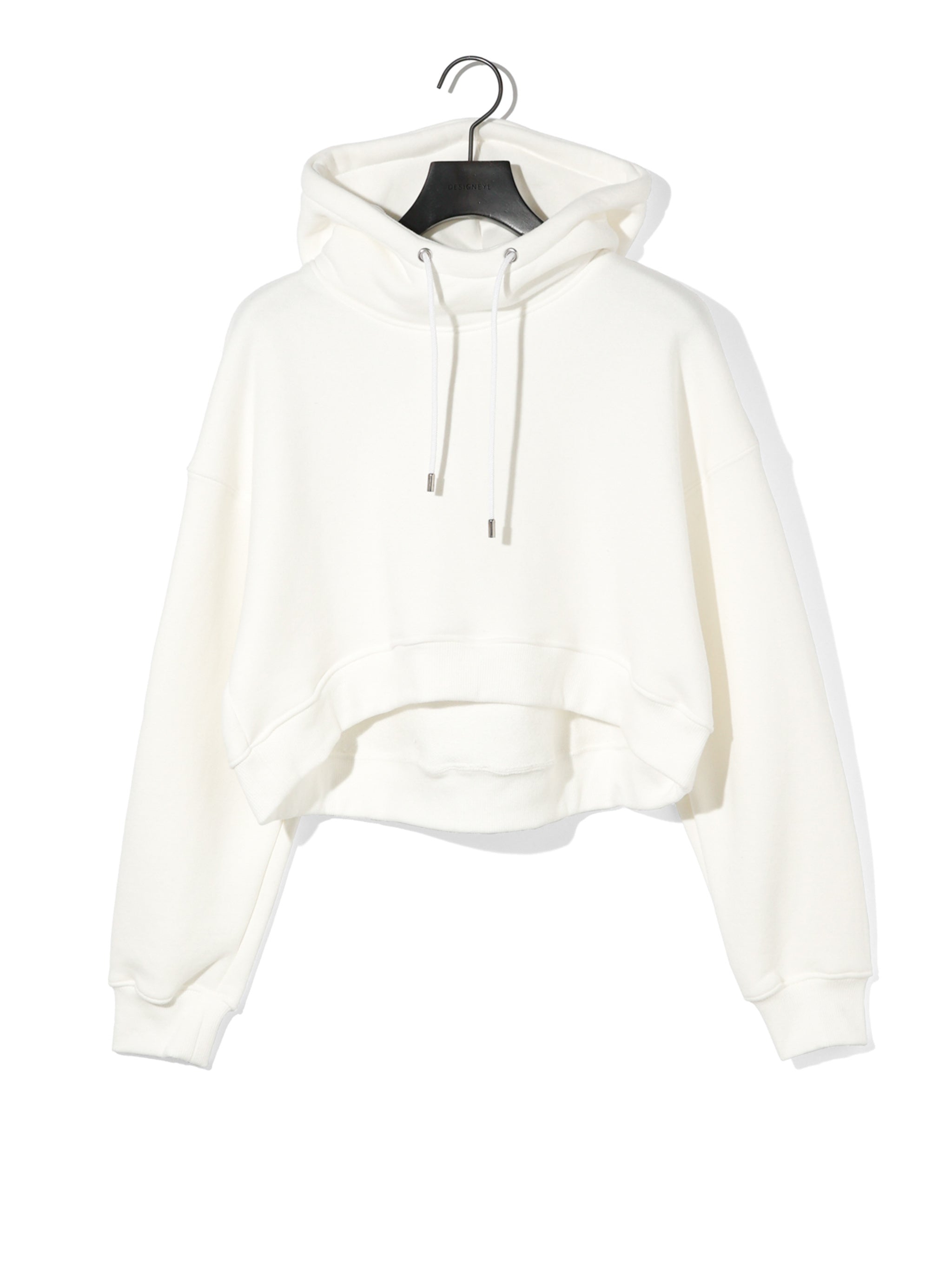hooded short pullover