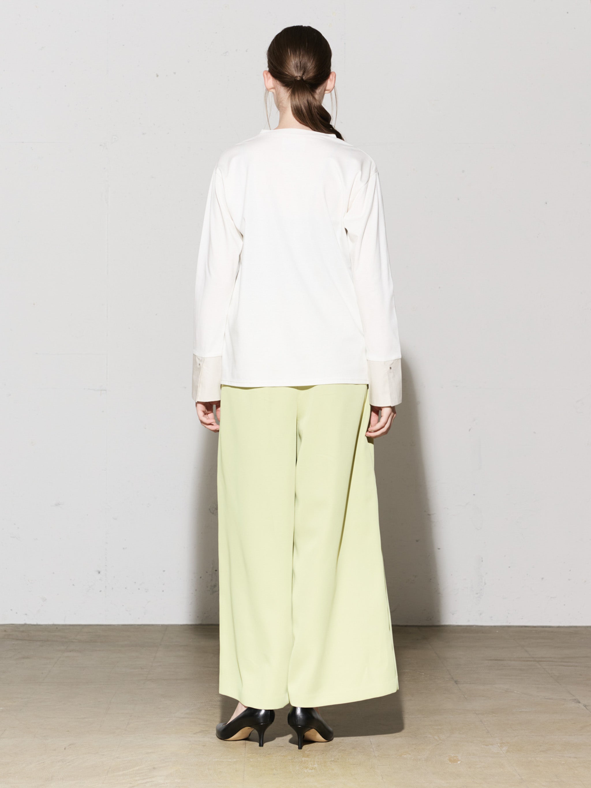 cuff switch pullover