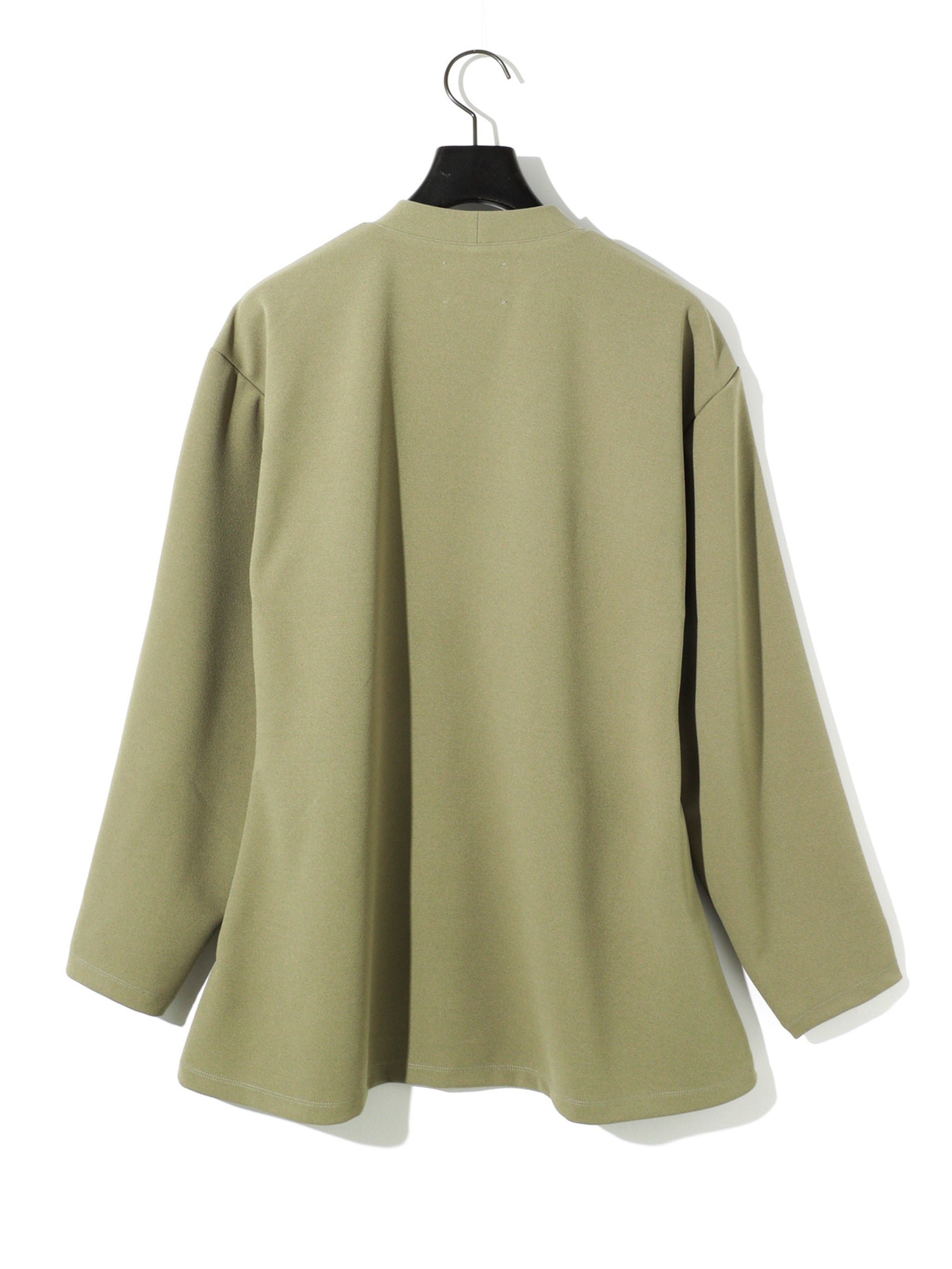 shaped design cardigan