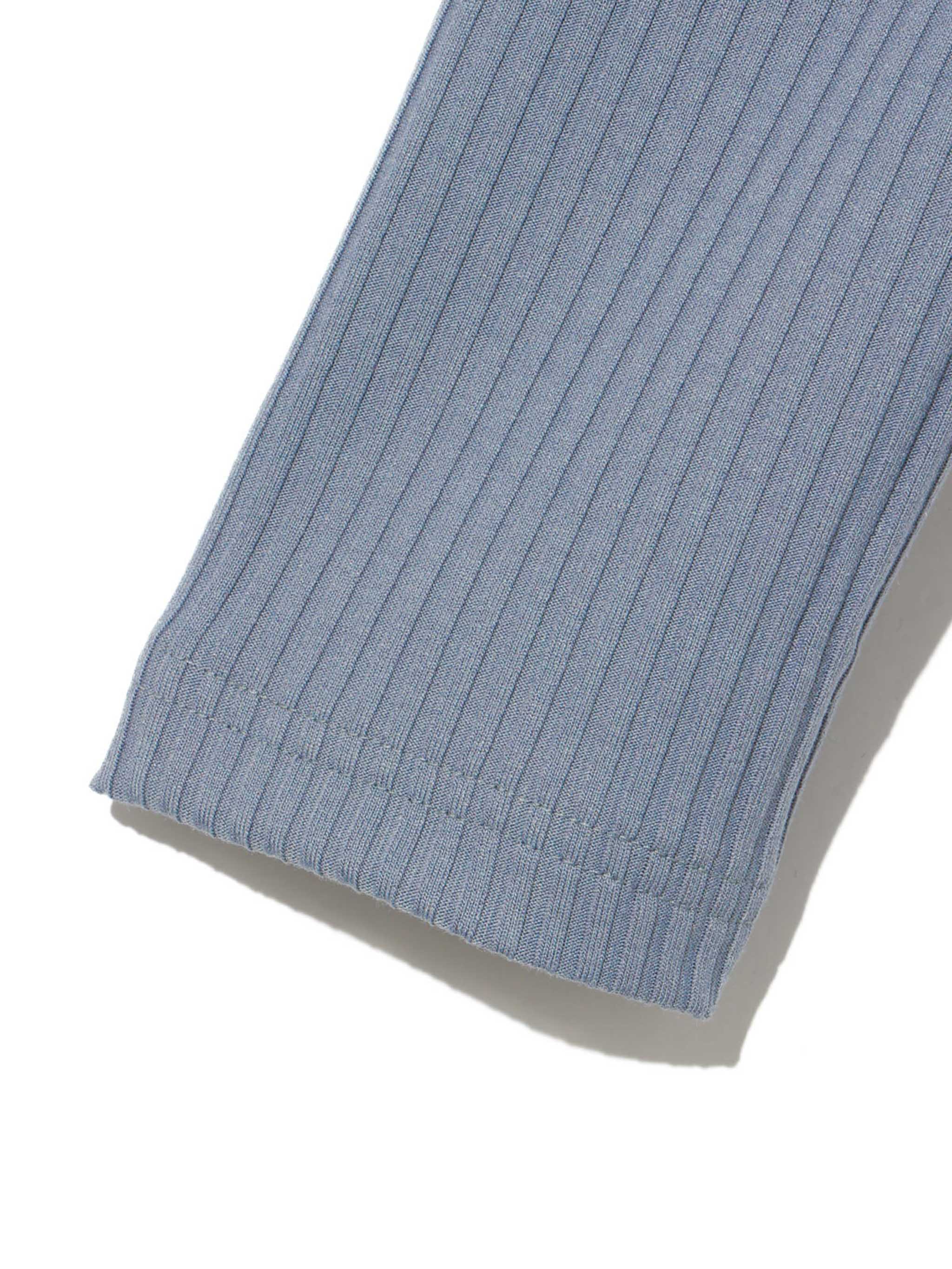 power shoulder rib pullover