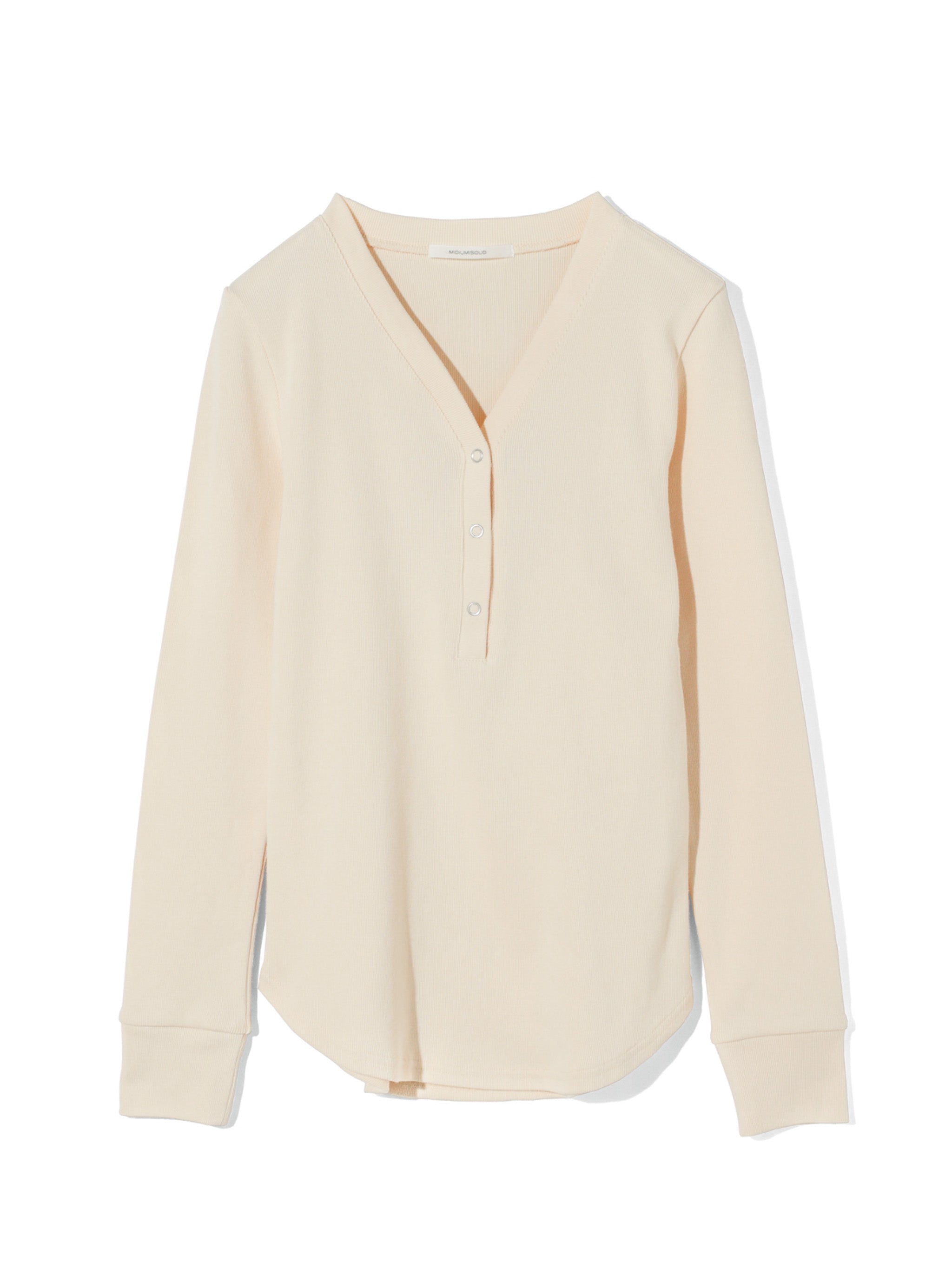 rib henley neck P/O