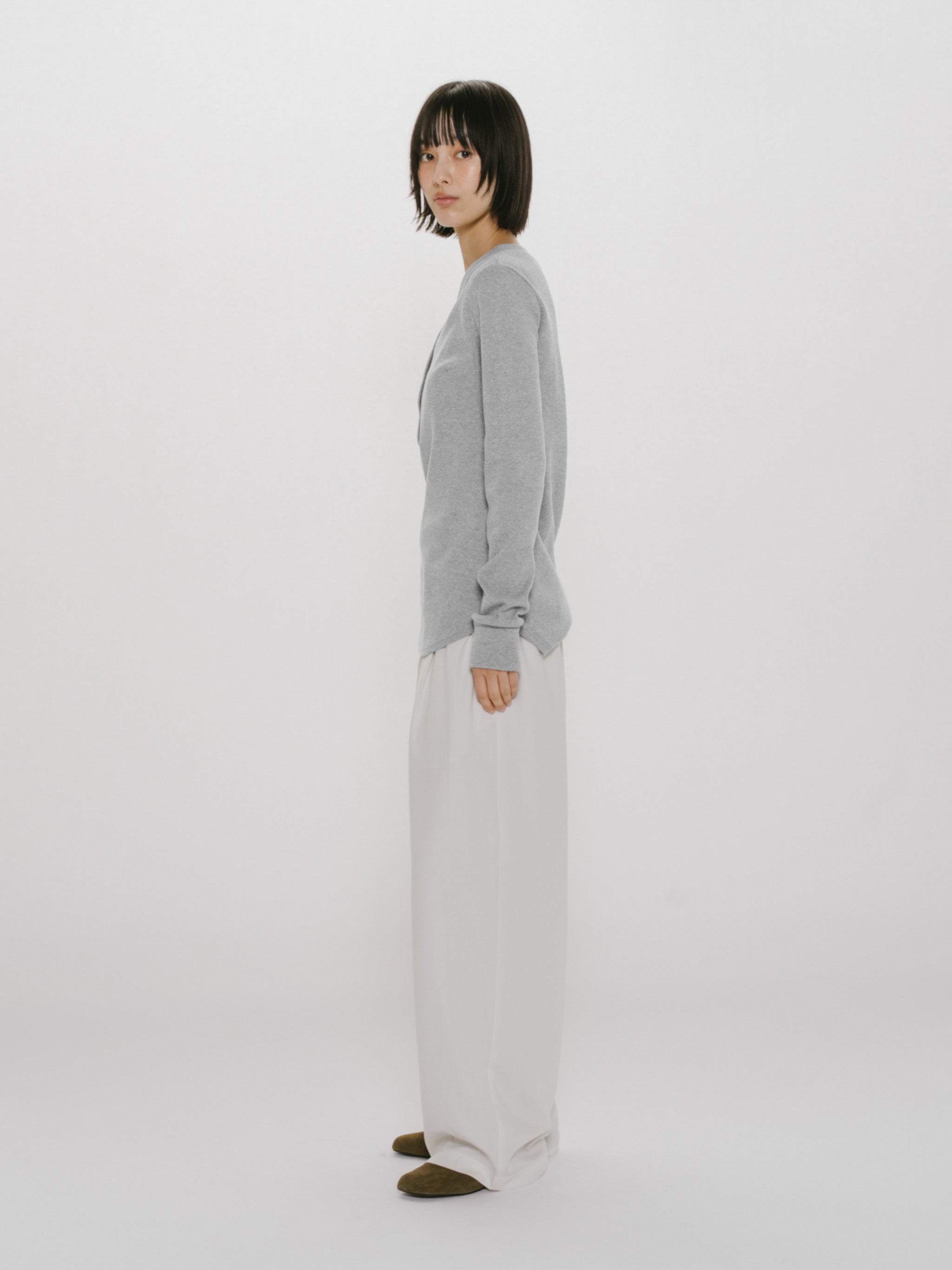 rib henley neck P/O