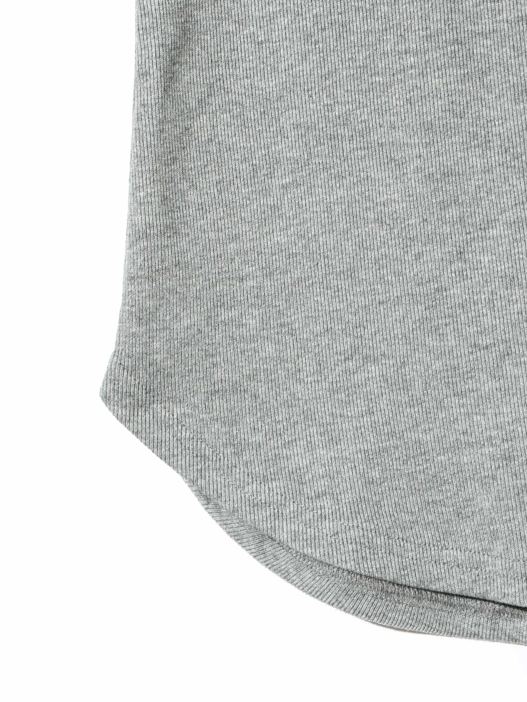 rib henley neck P/O