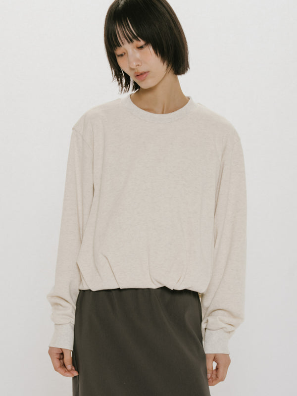 balloon sweat pullover