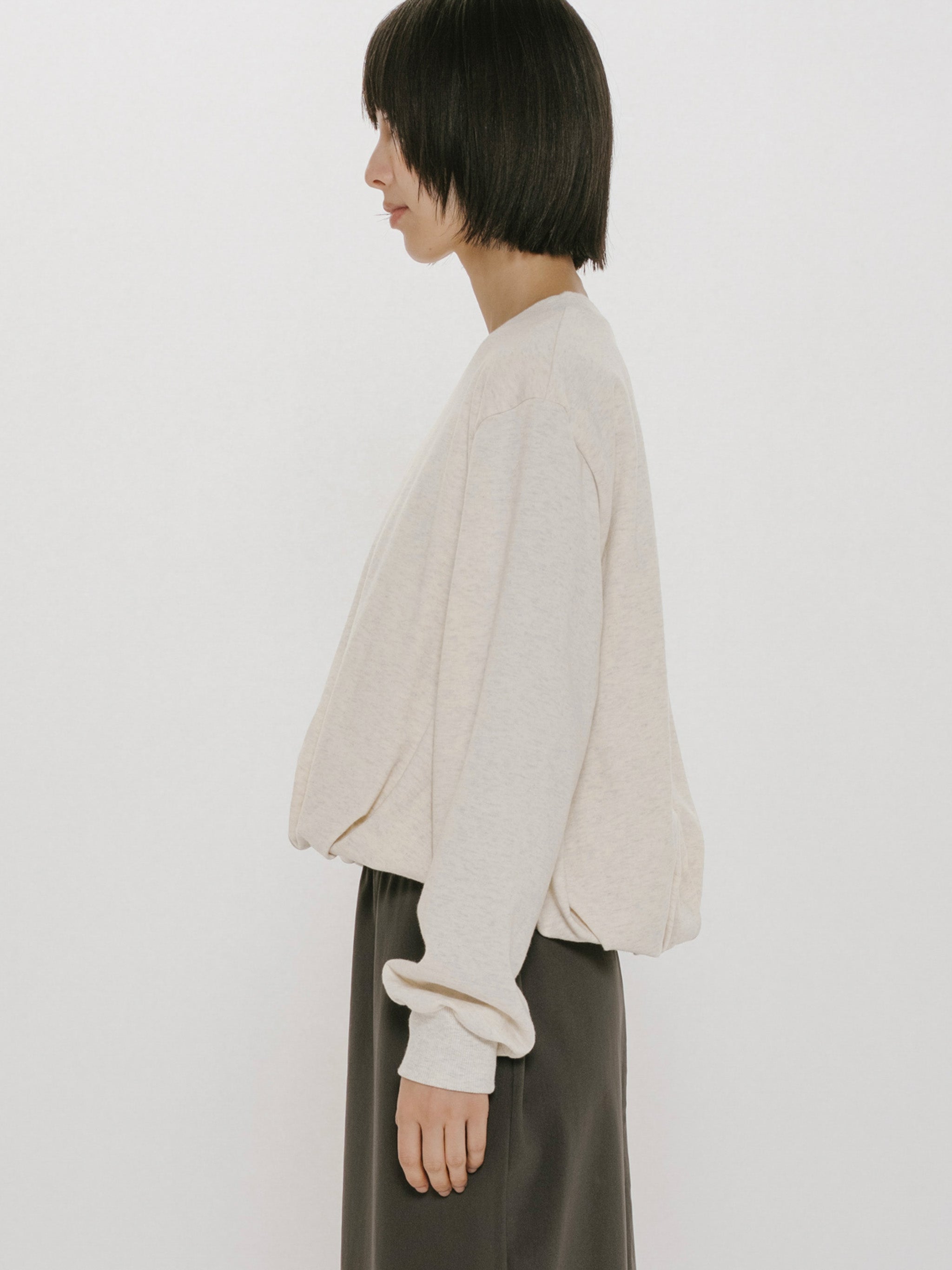 balloon sweat pullover