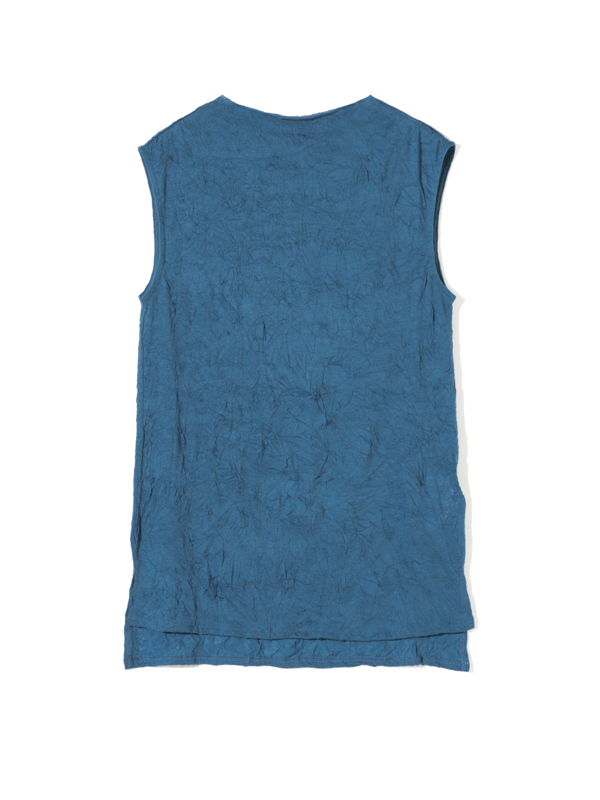 see-through high neck sleeveless inner