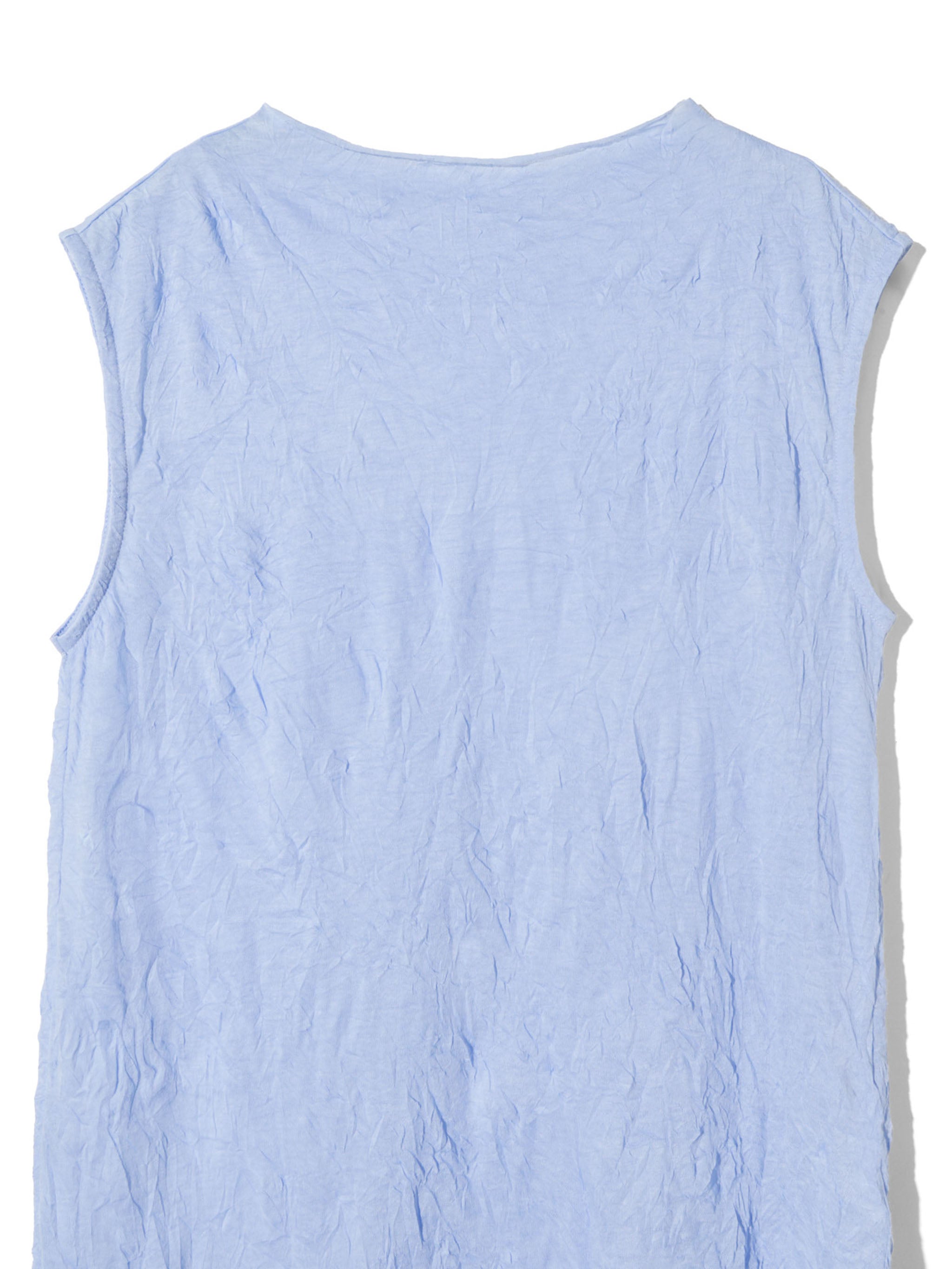 see-through high neck sleeveless inner