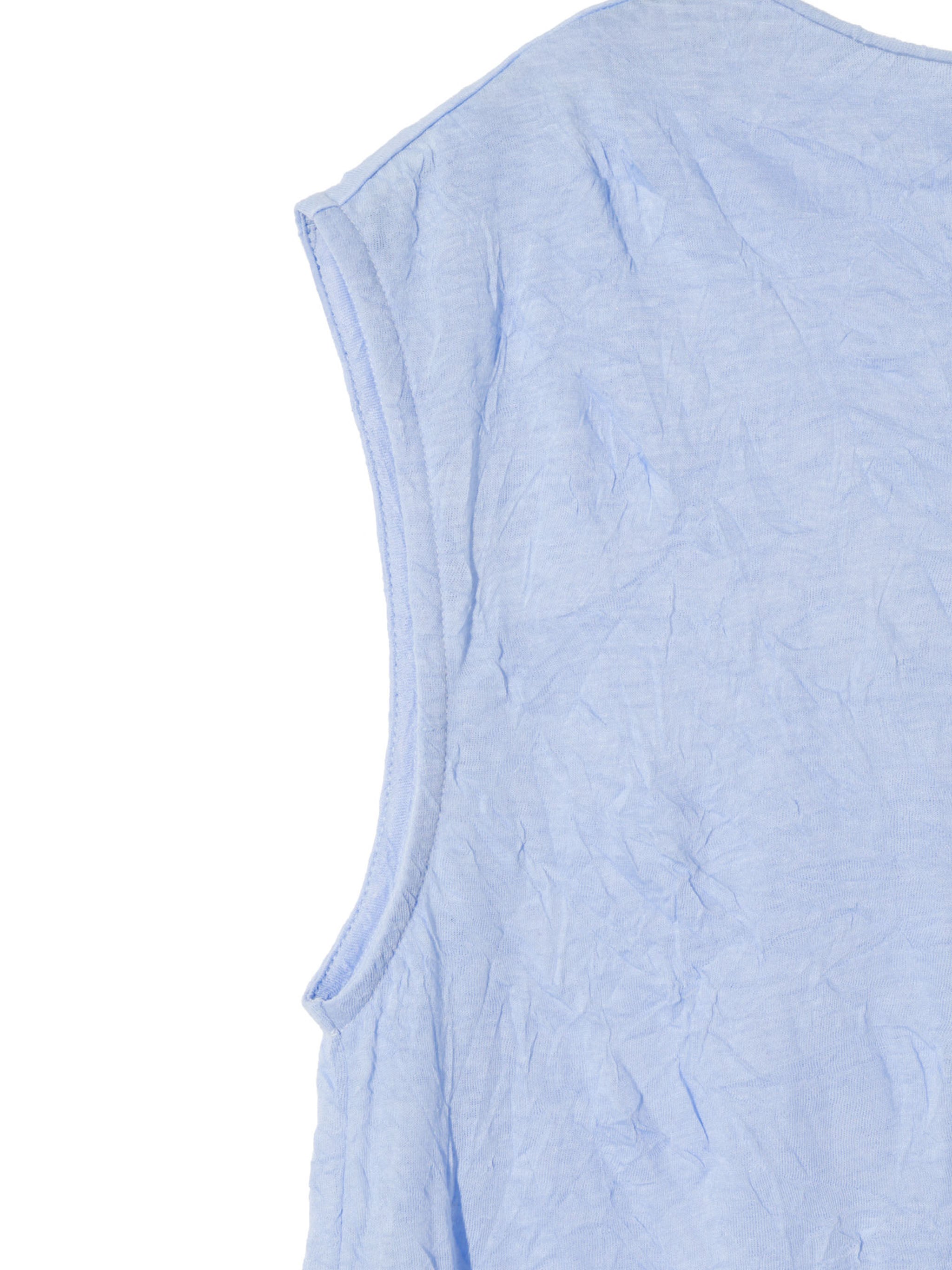 see-through high neck sleeveless inner