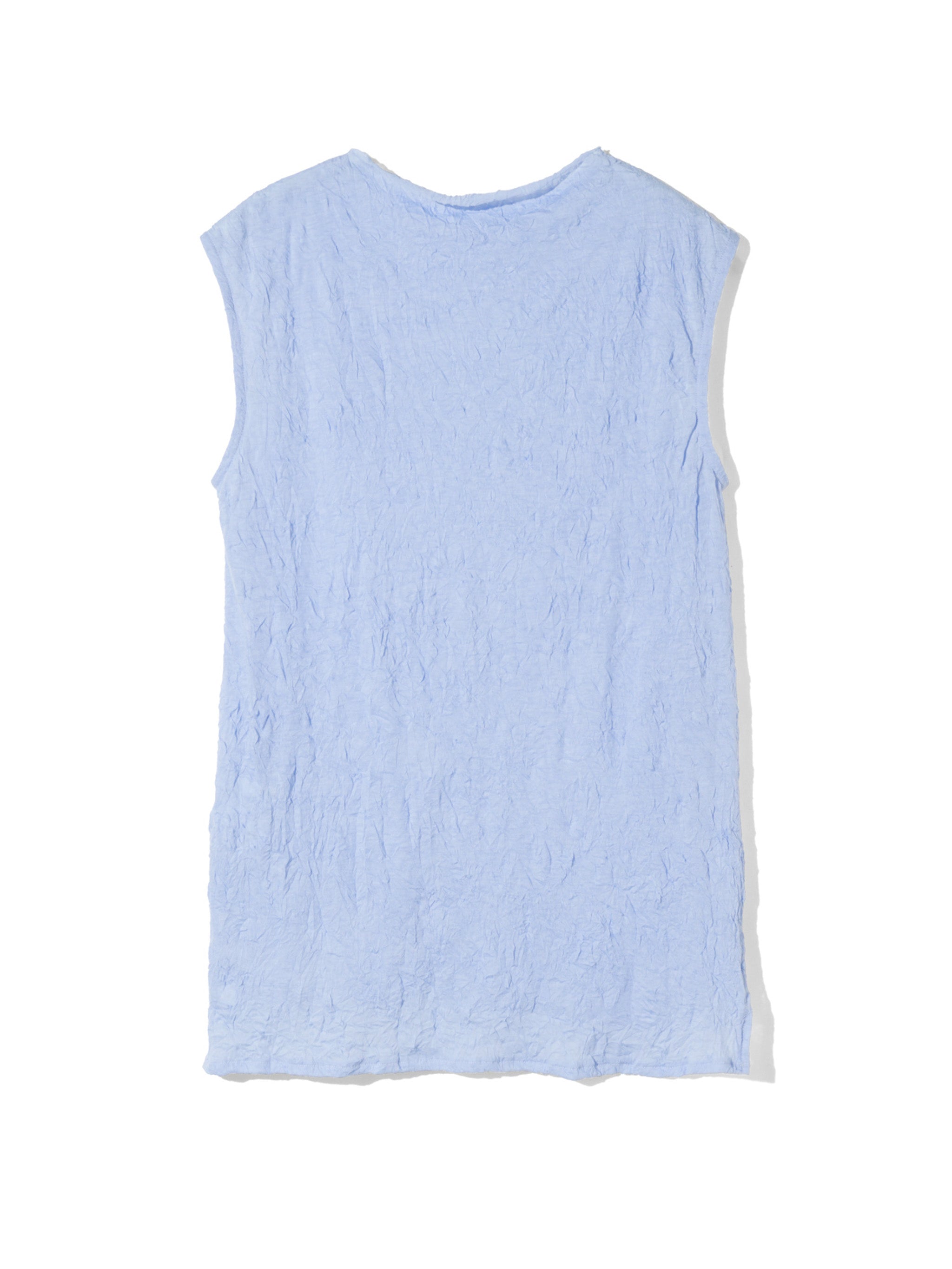 see-through high neck sleeveless inner