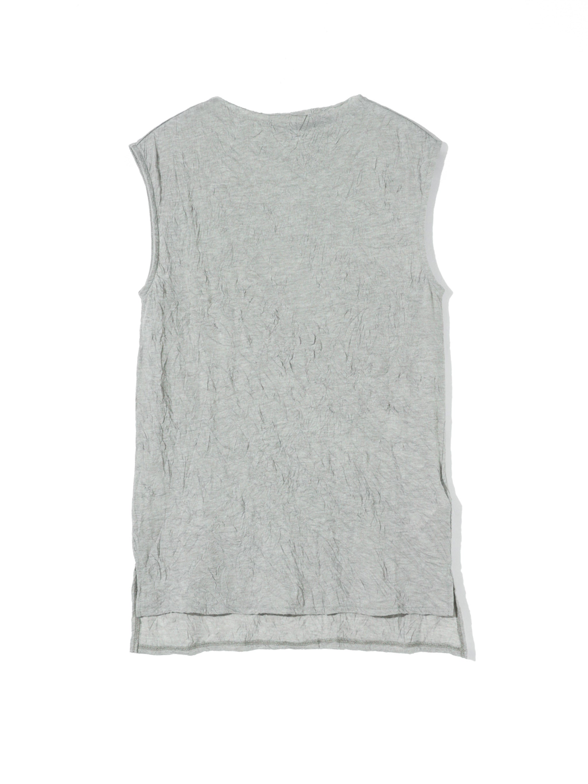 see-through high neck sleeveless inner
