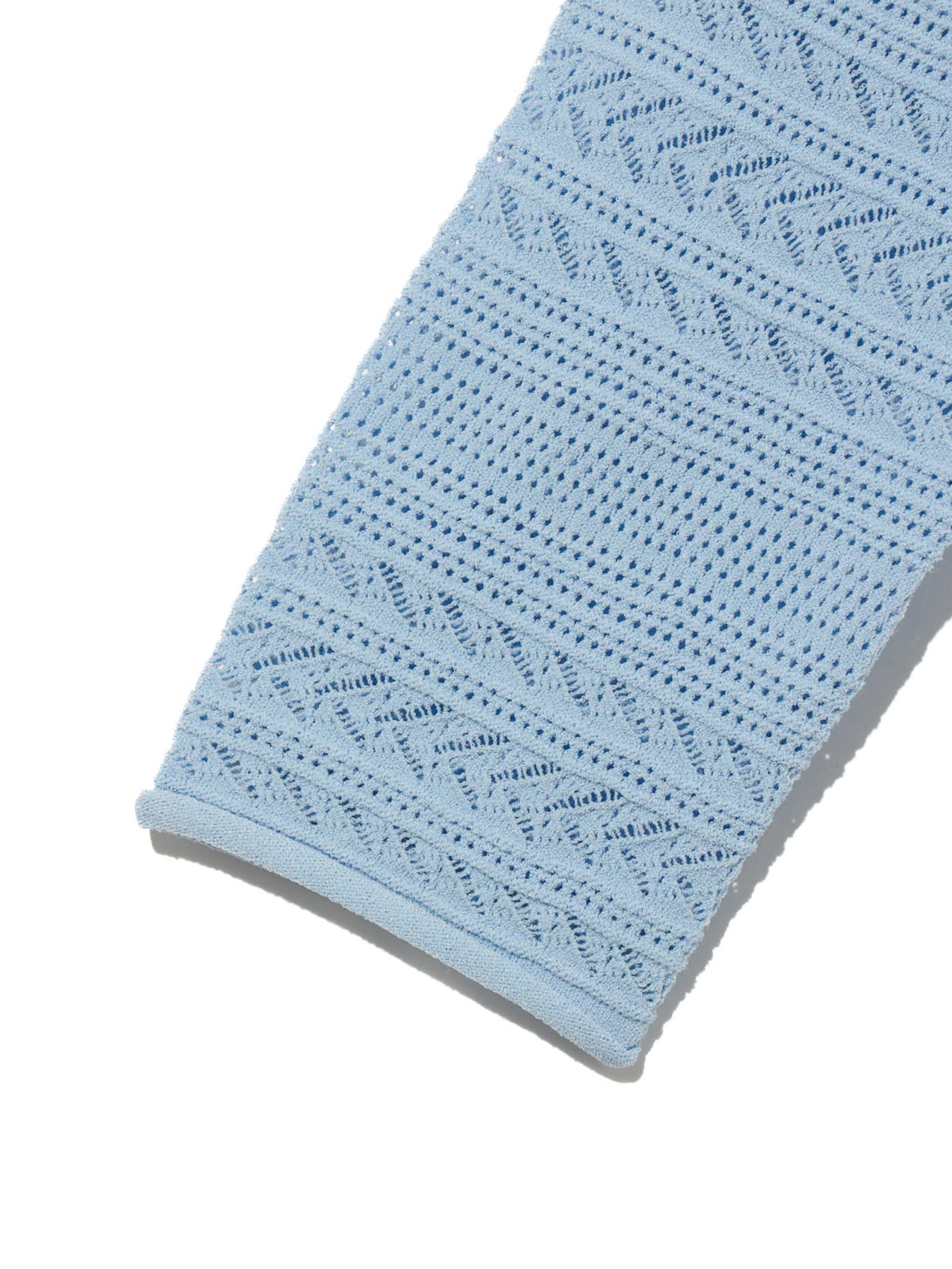 lace knit tight pullover