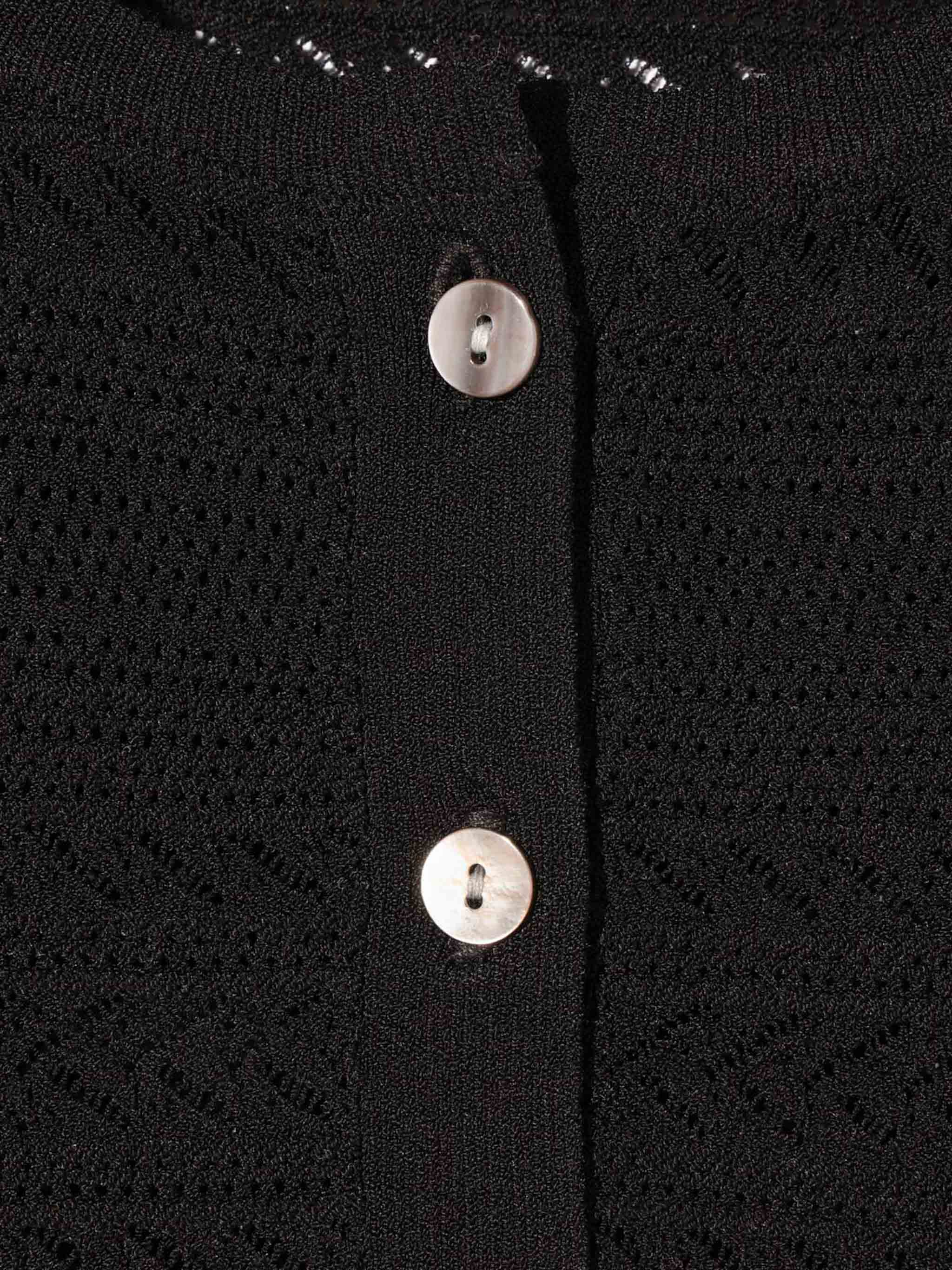 lace knit short cardigan