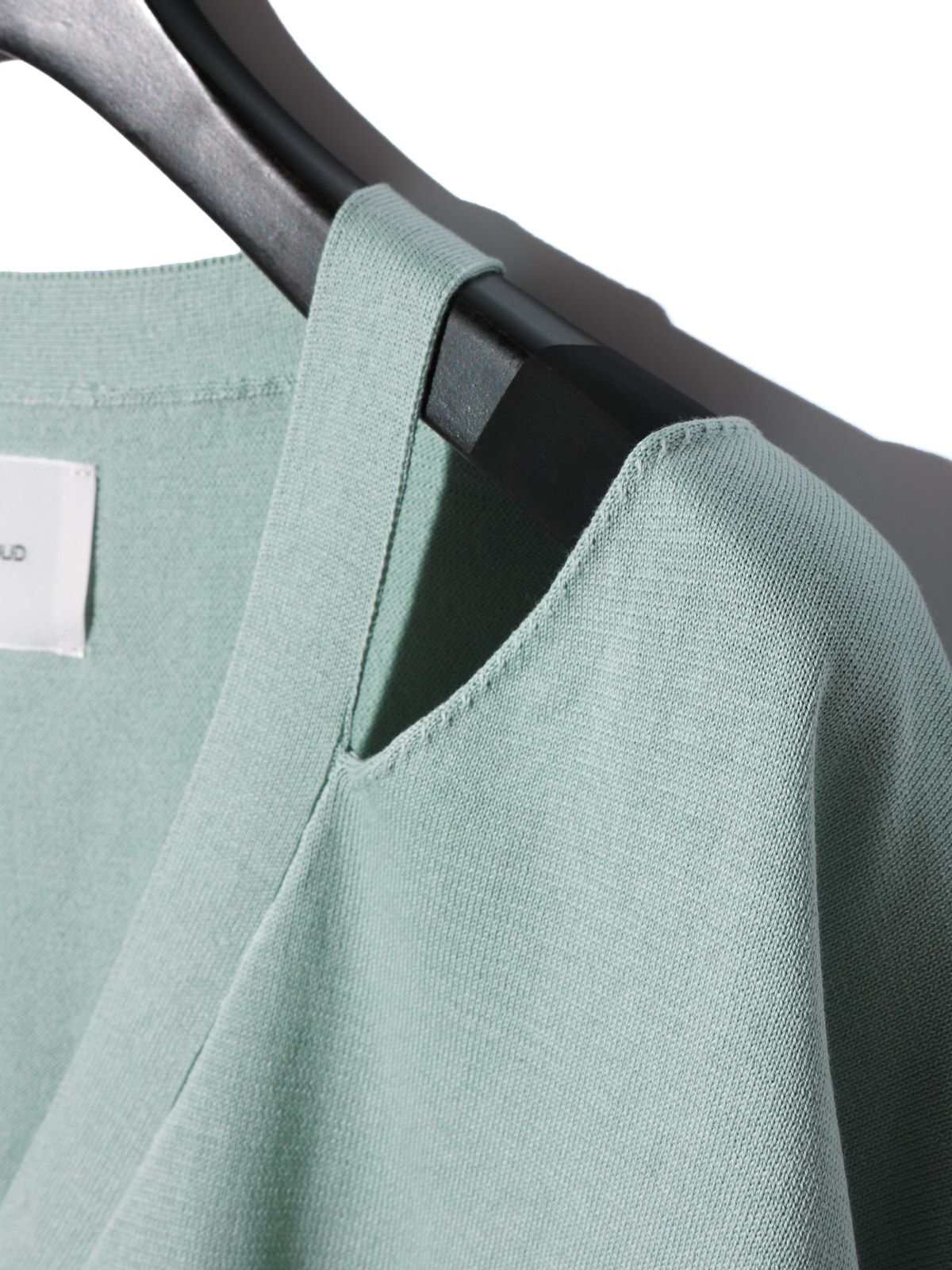 cut out neck wide cardigan[A]
