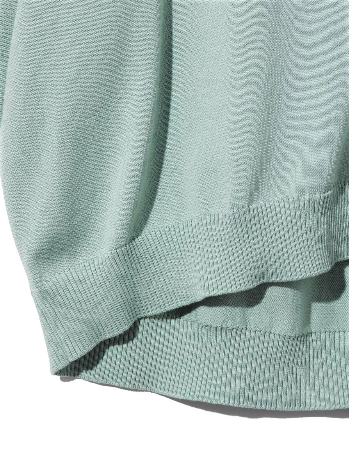 cut out neck wide cardigan[A]