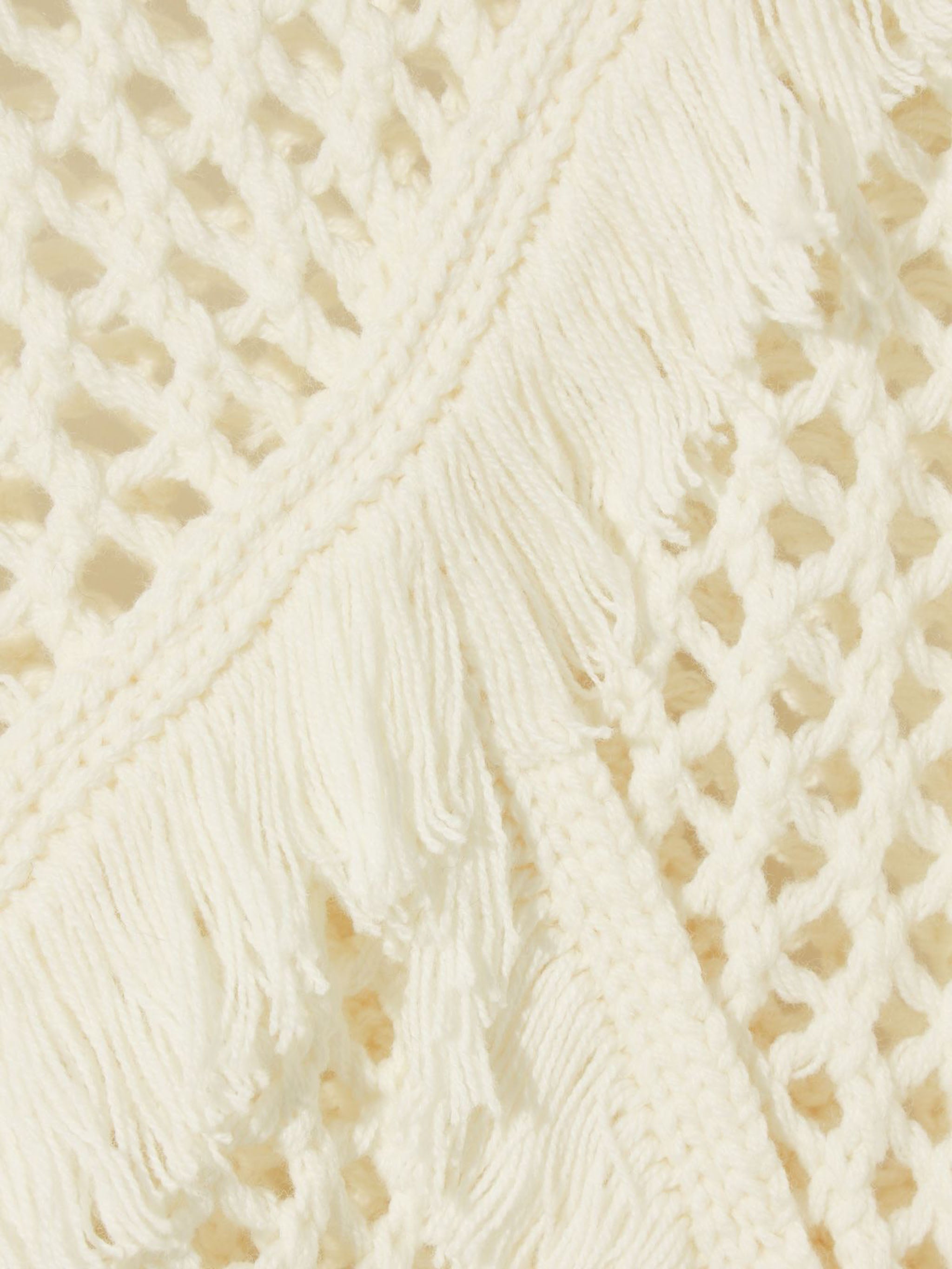 fringe mesh pullover[A]