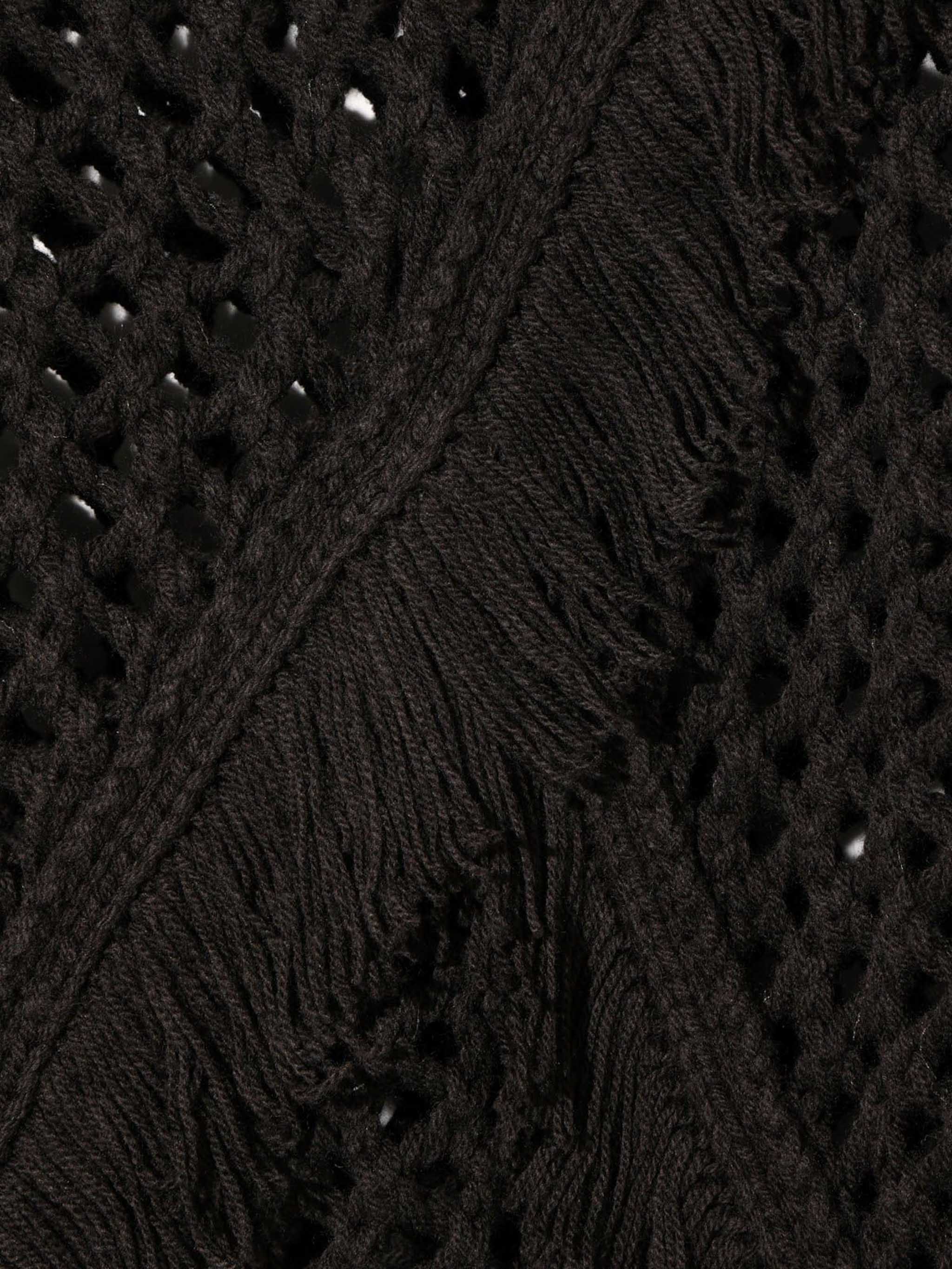 fringe mesh pullover[A]