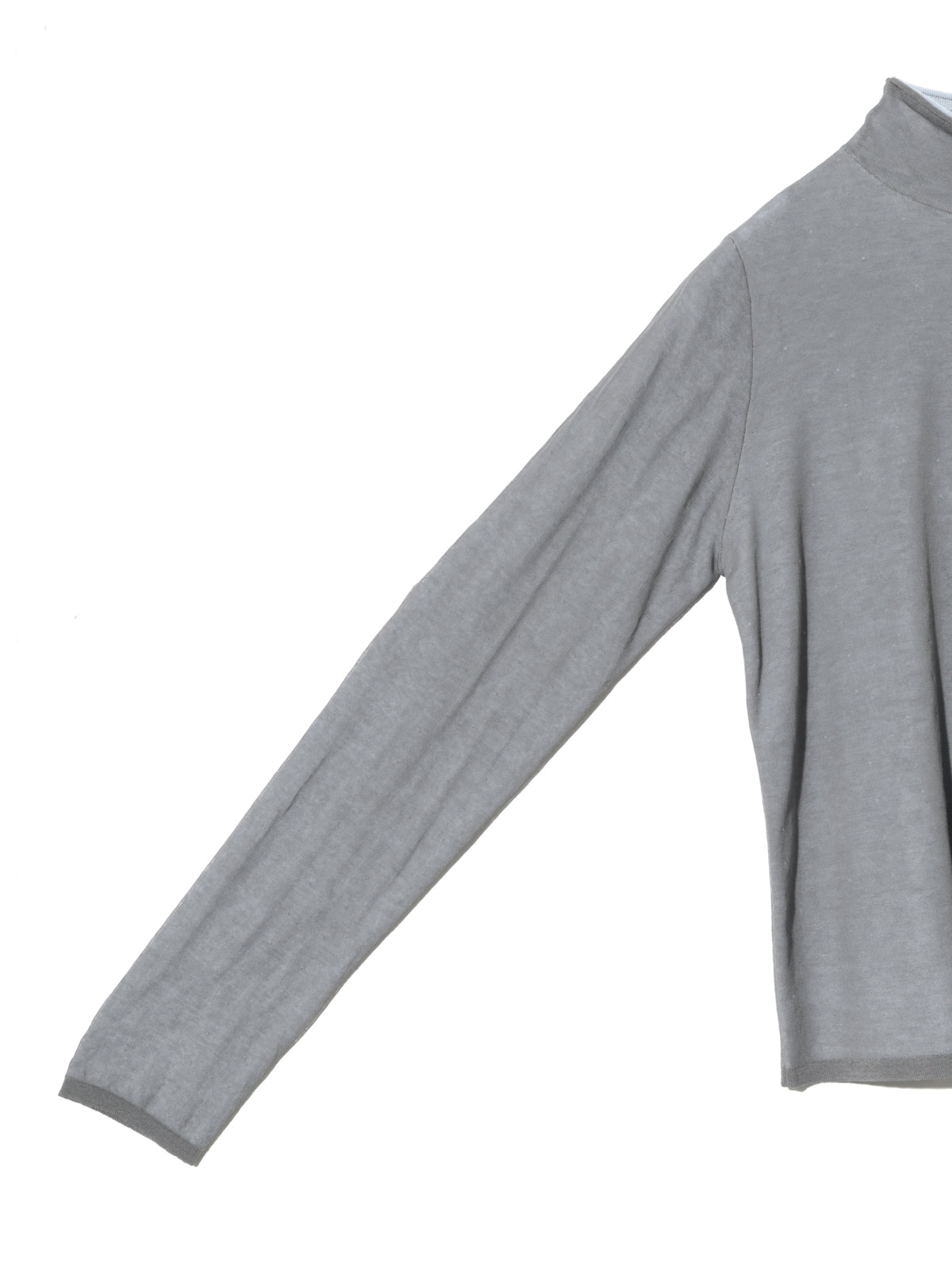 sheer layered turtle neck P/O