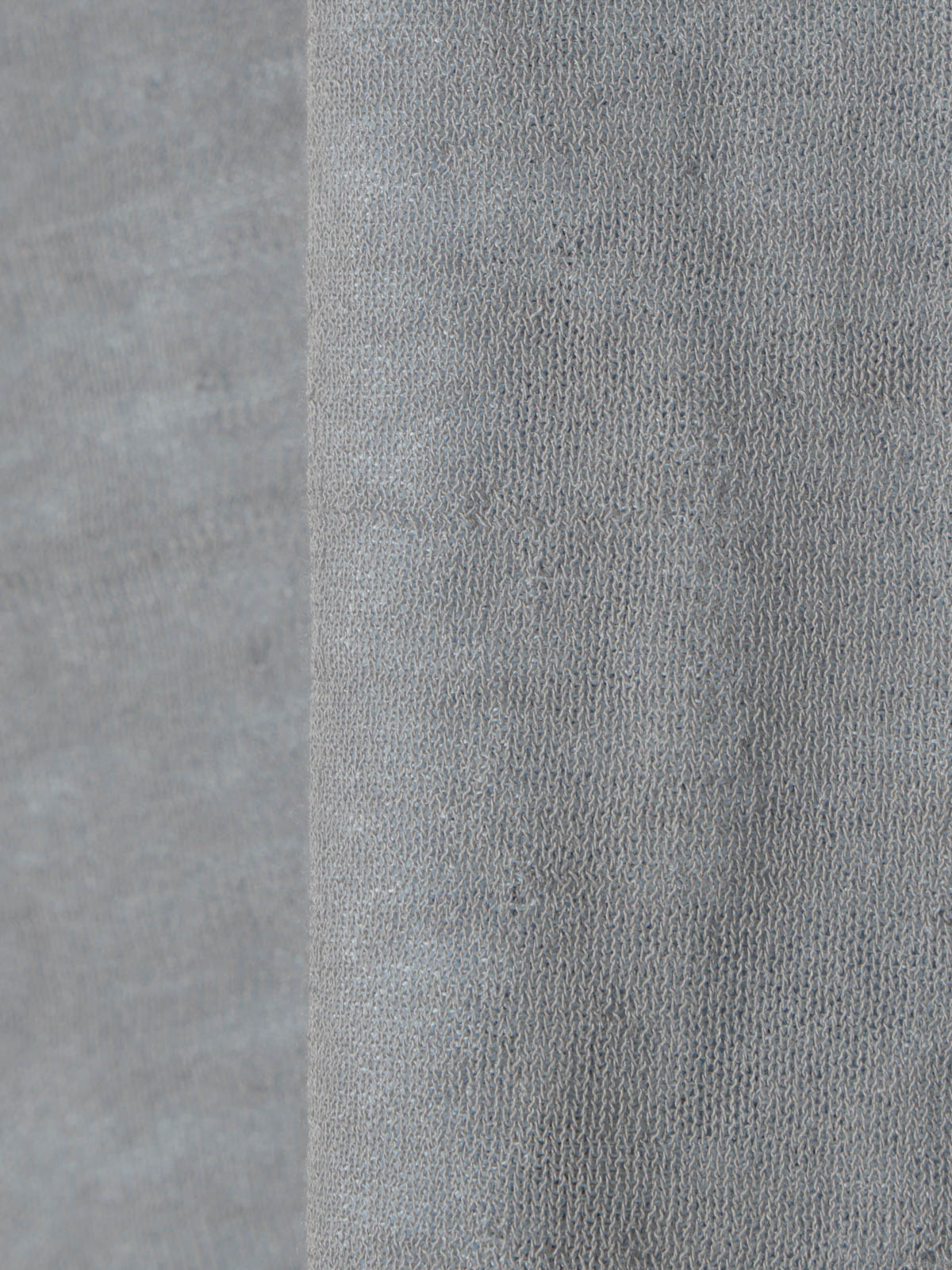 sheer layered crew neck pullover